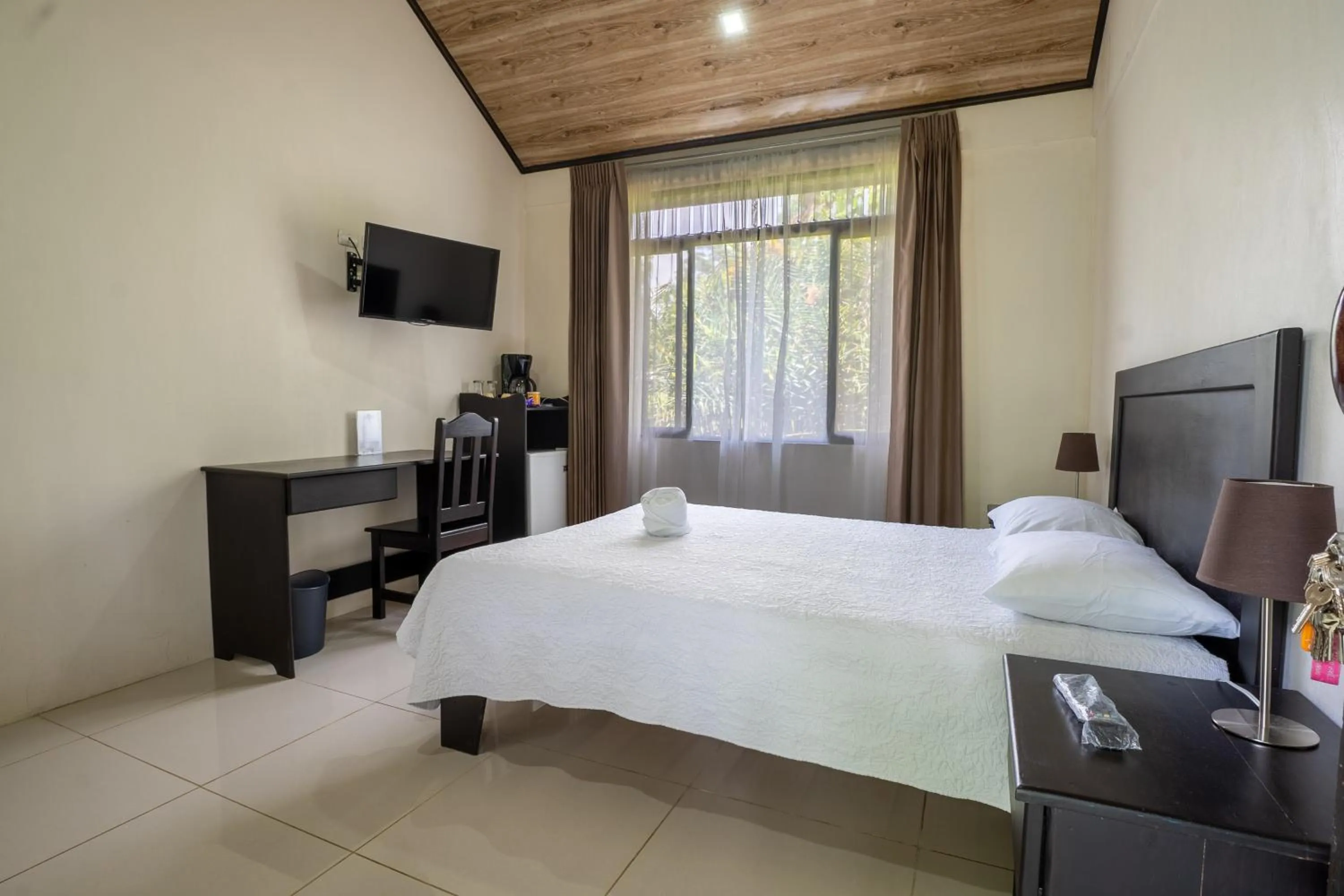 Bed in Cabañas Green House