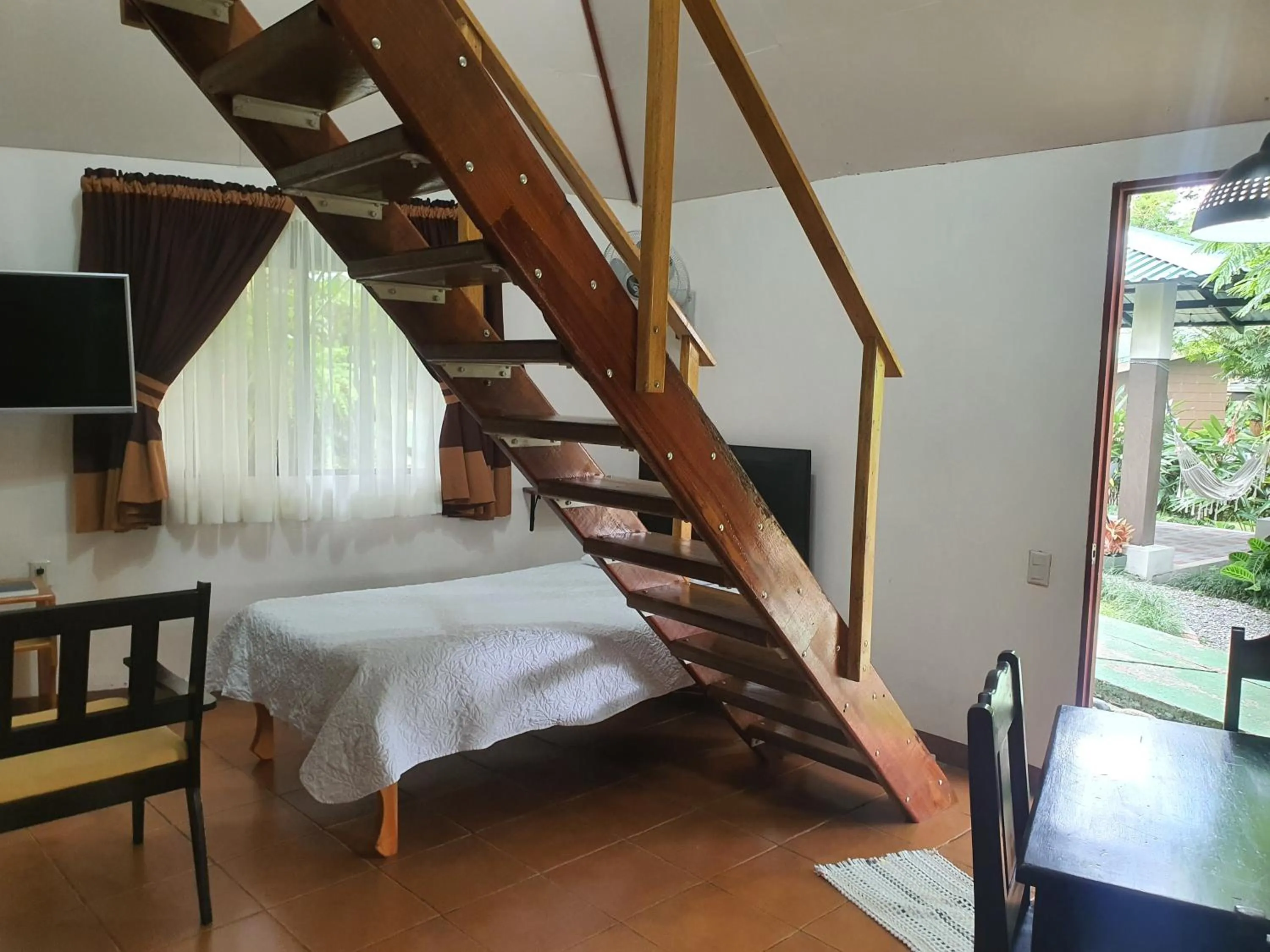 Bed in Cabañas Green House