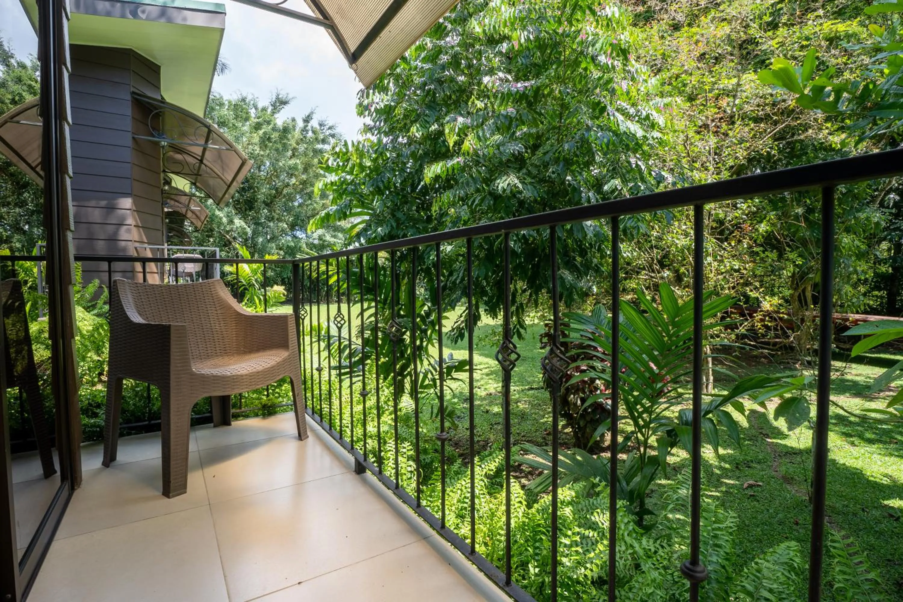 Balcony/Terrace in Cabañas Green House