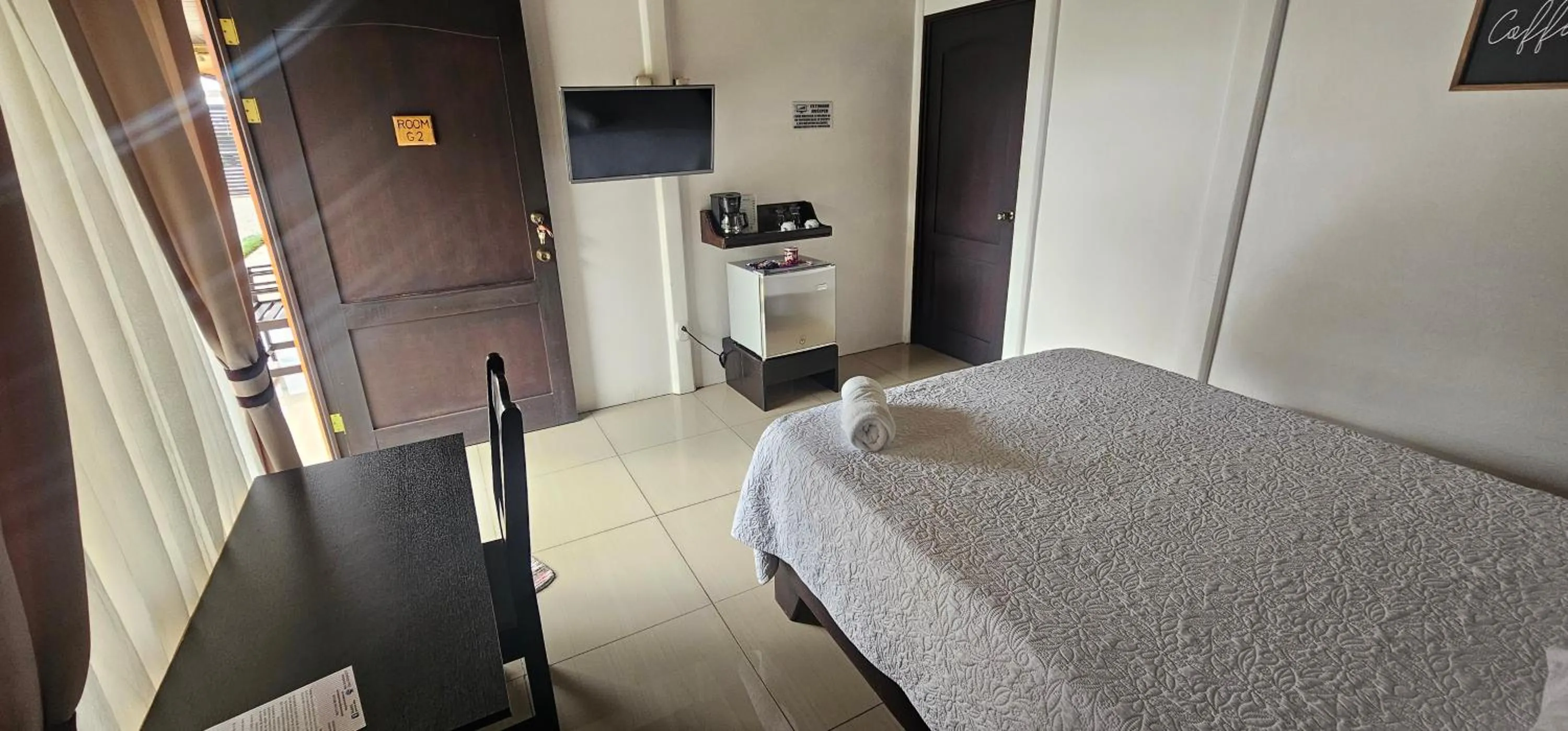 Bed in Cabañas Green House