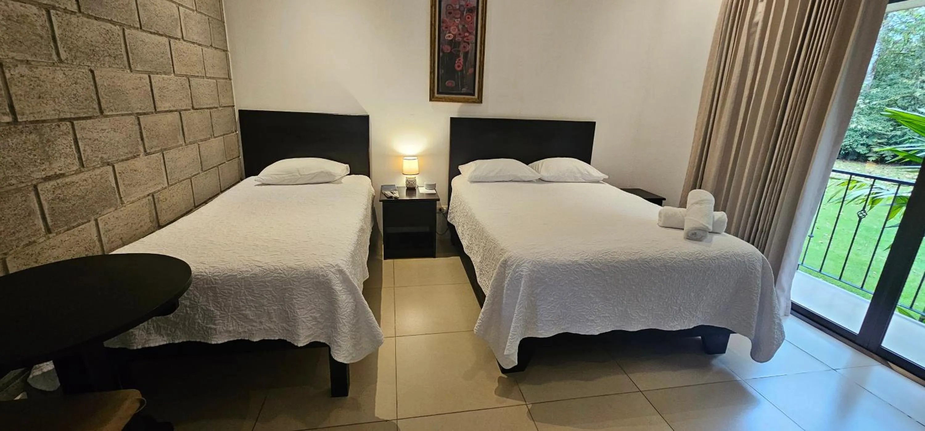 Bed in Cabañas Green House