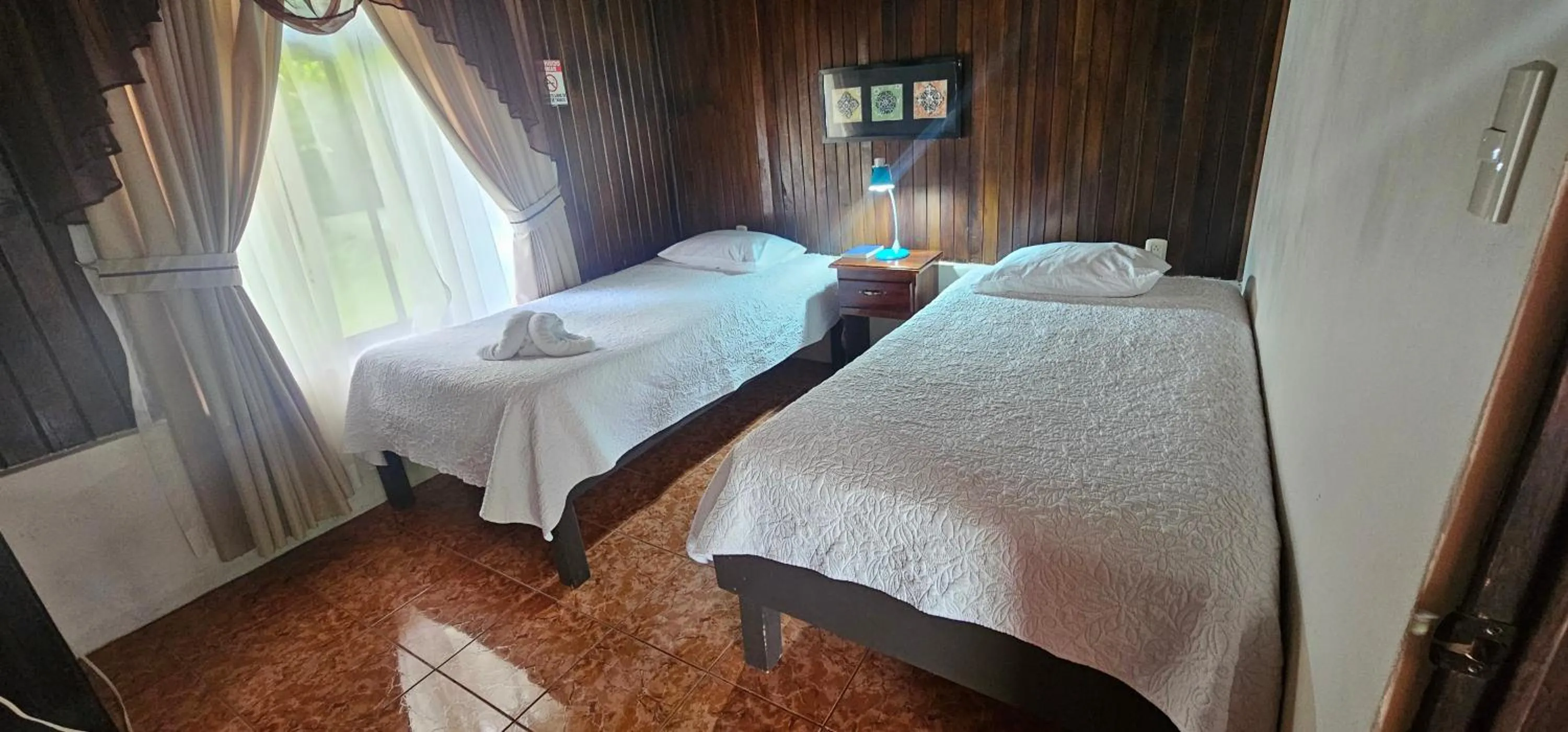 Bed in Cabañas Green House