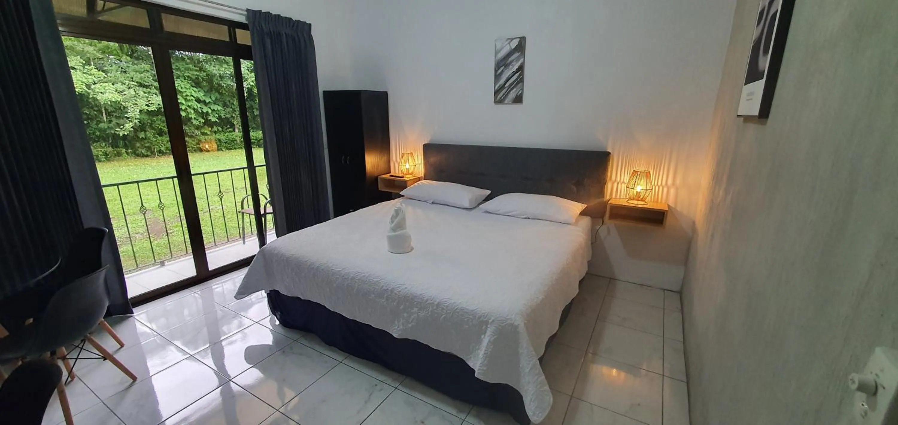 Bed in Cabañas Green House