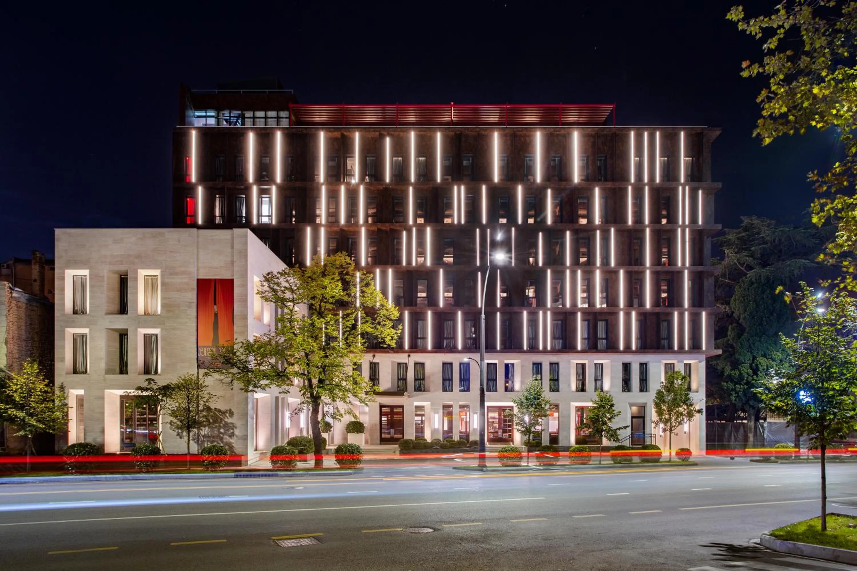 Property building in Hotel Afisha