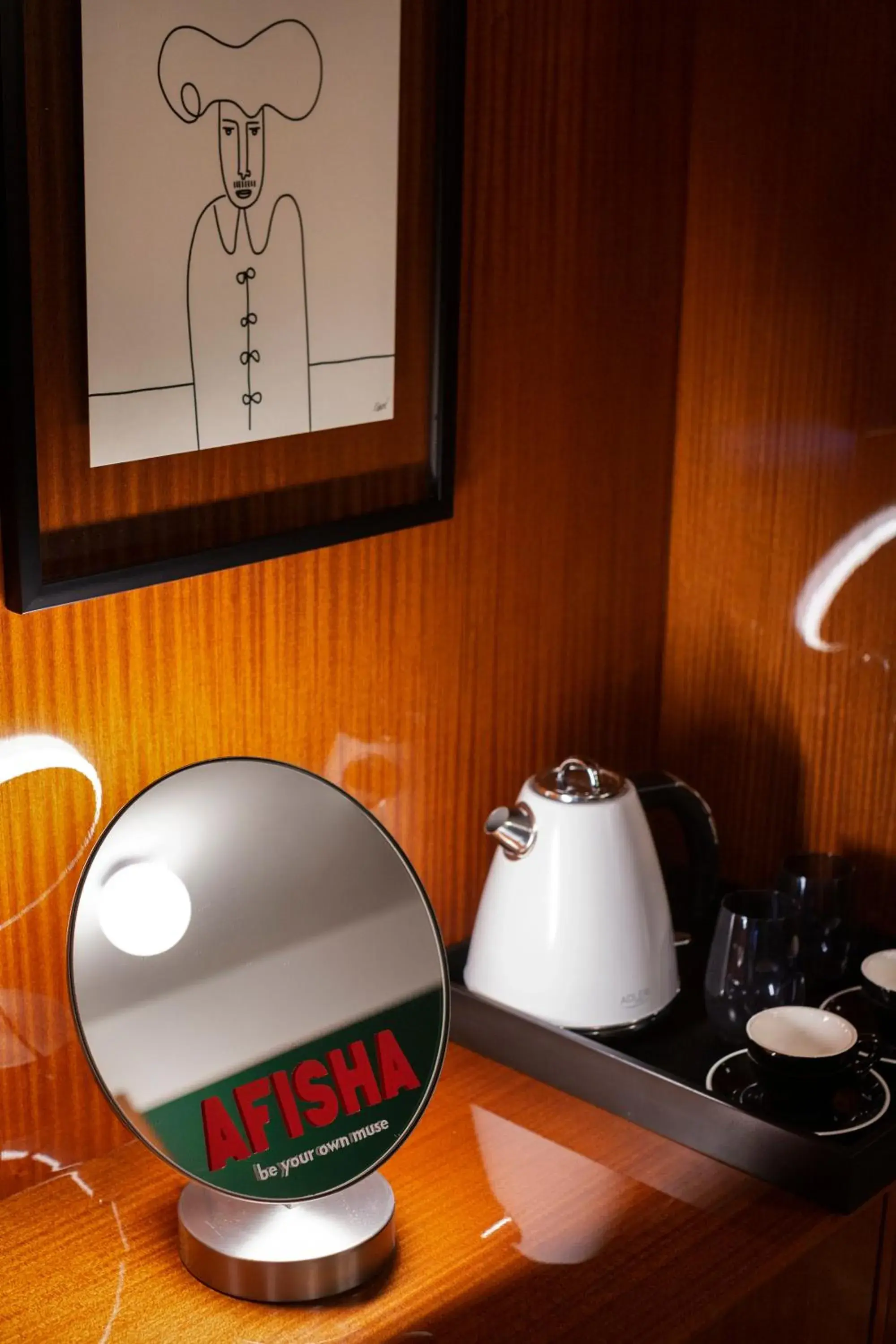 Standard King Room in Hotel Afisha Standard King Room in Hotel Afisha