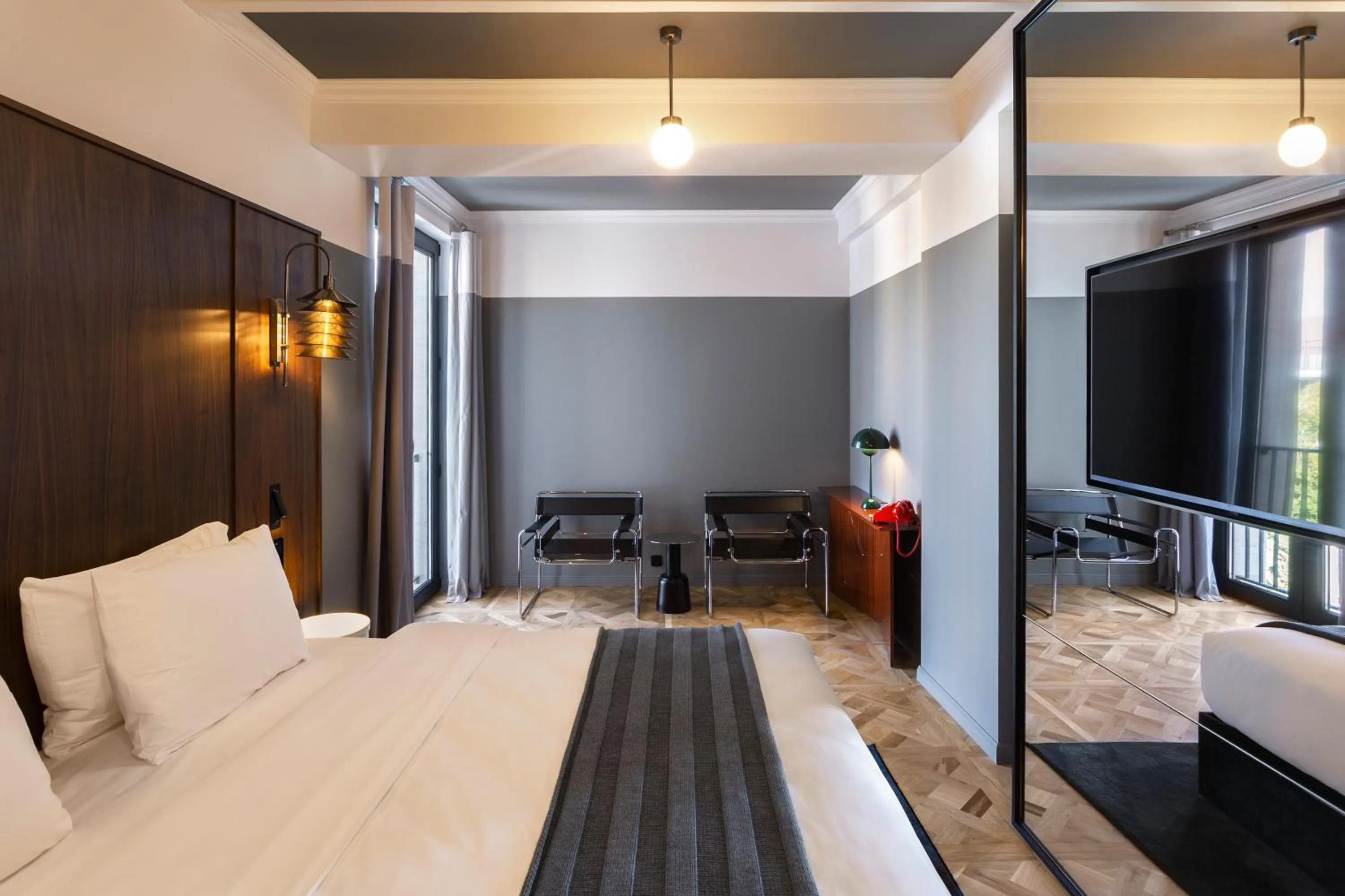 Bedroom, Bed in Hotel Afisha