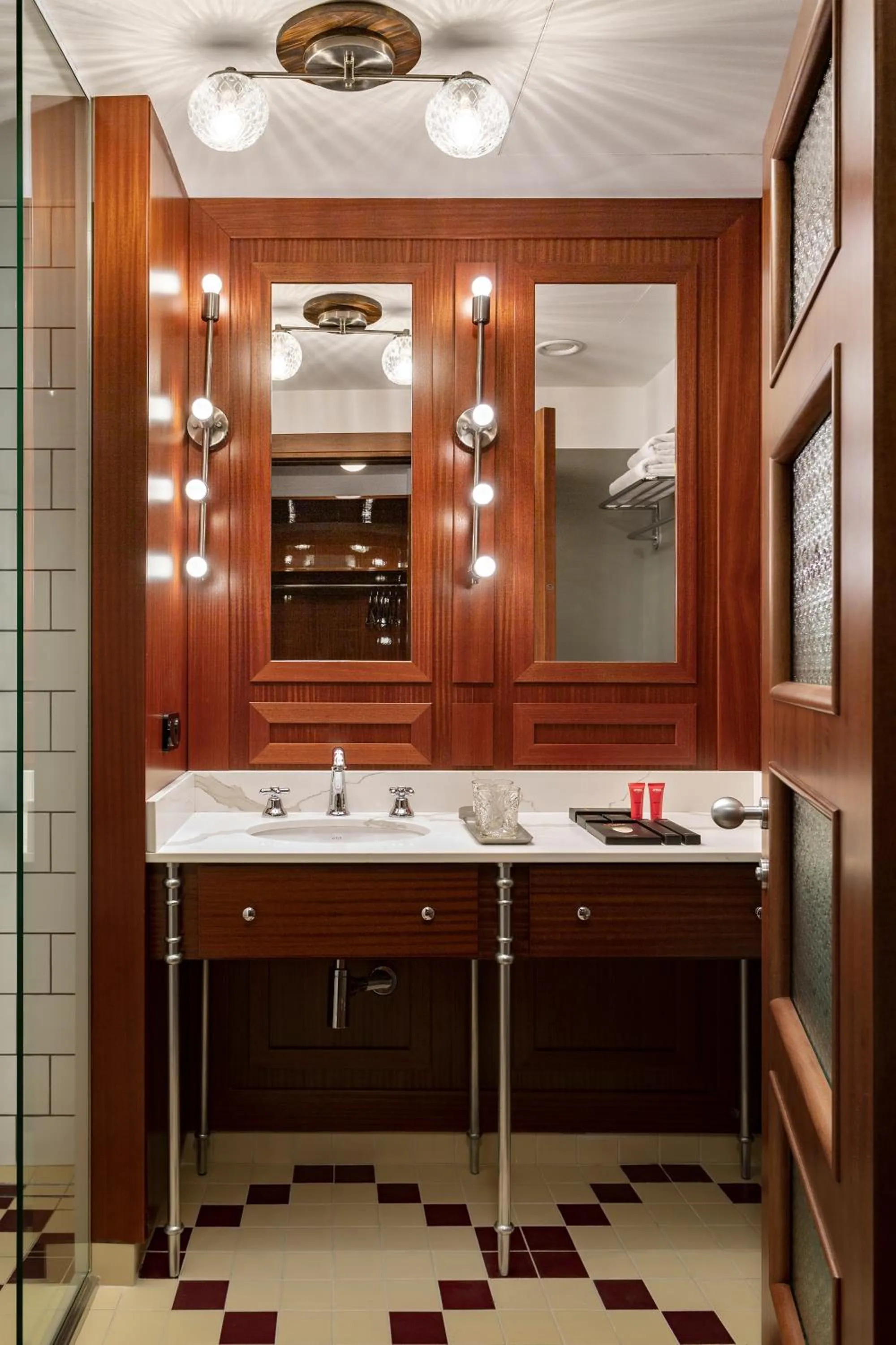 Bathroom in Hotel Afisha