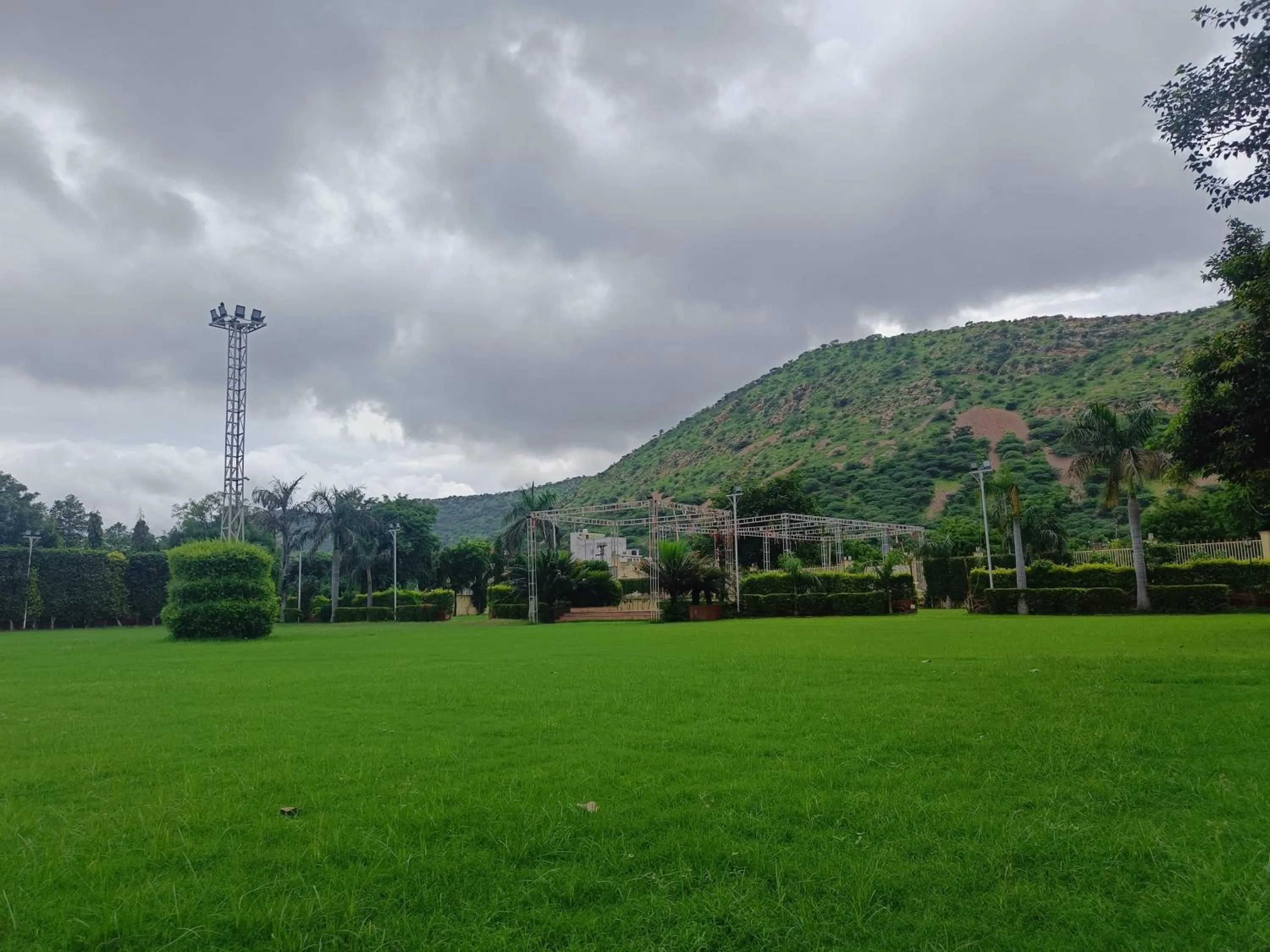 Garden view in Sagar Resort