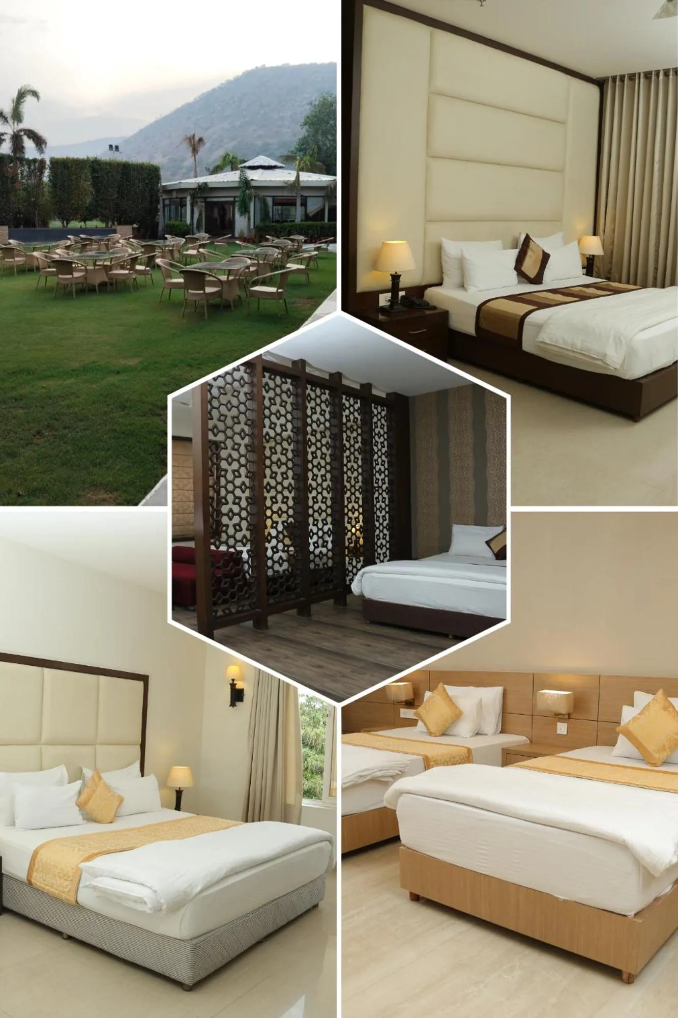 Garden, Bed in Sagar Resort