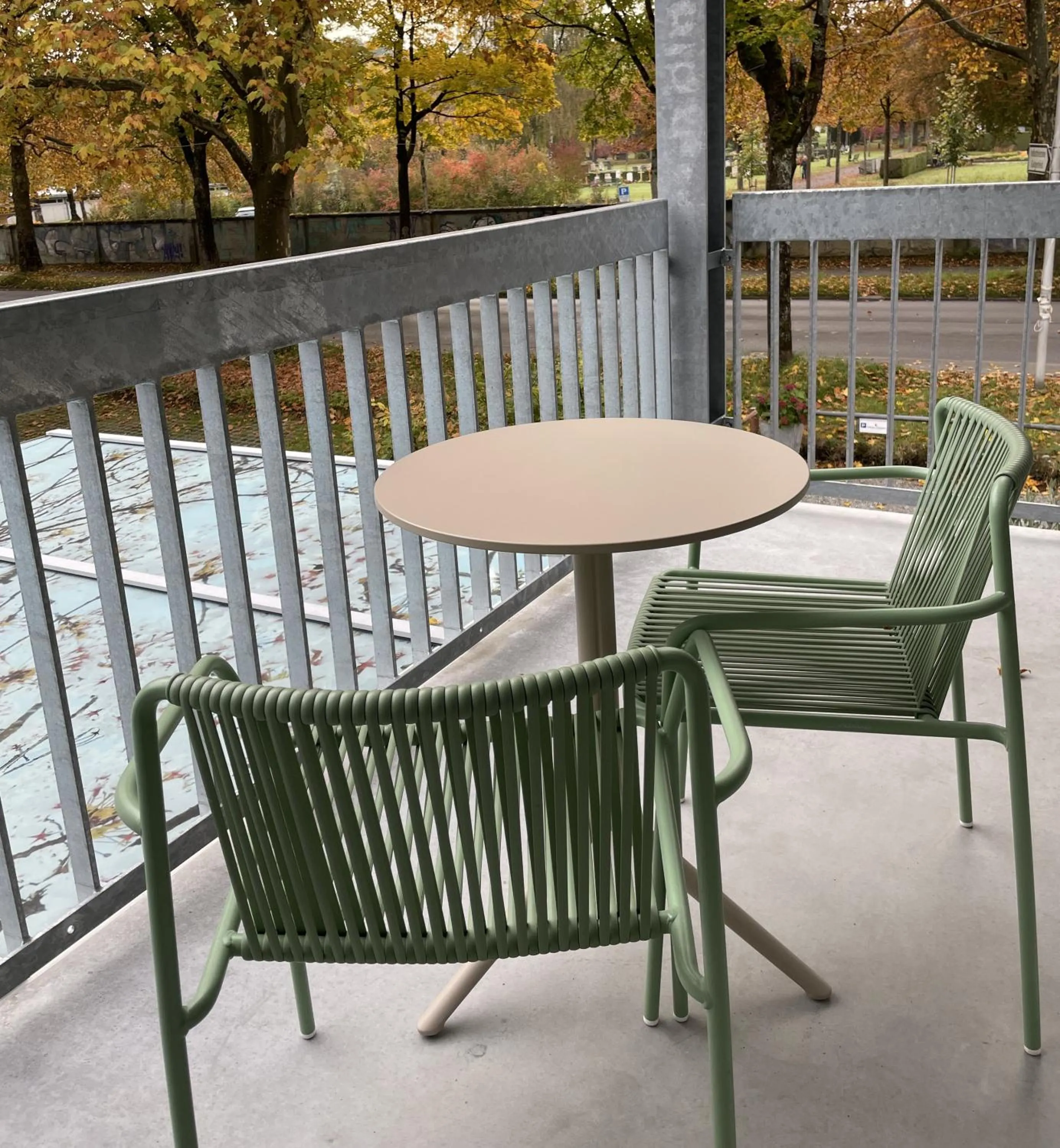 Balcony/Terrace in Aparthotel Il Momento Bern Expo