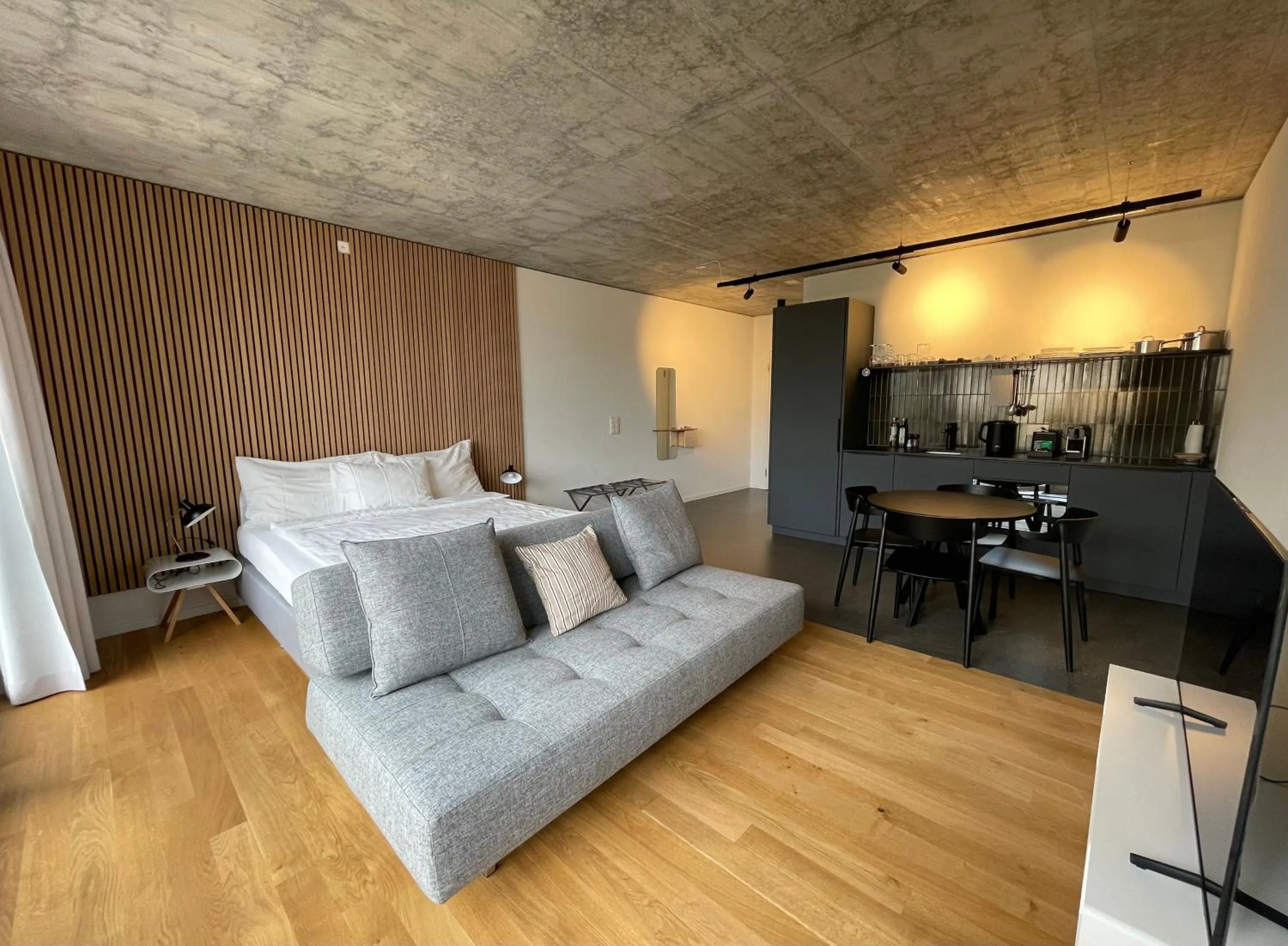 Bed in Aparthotel Il Momento Bern Expo