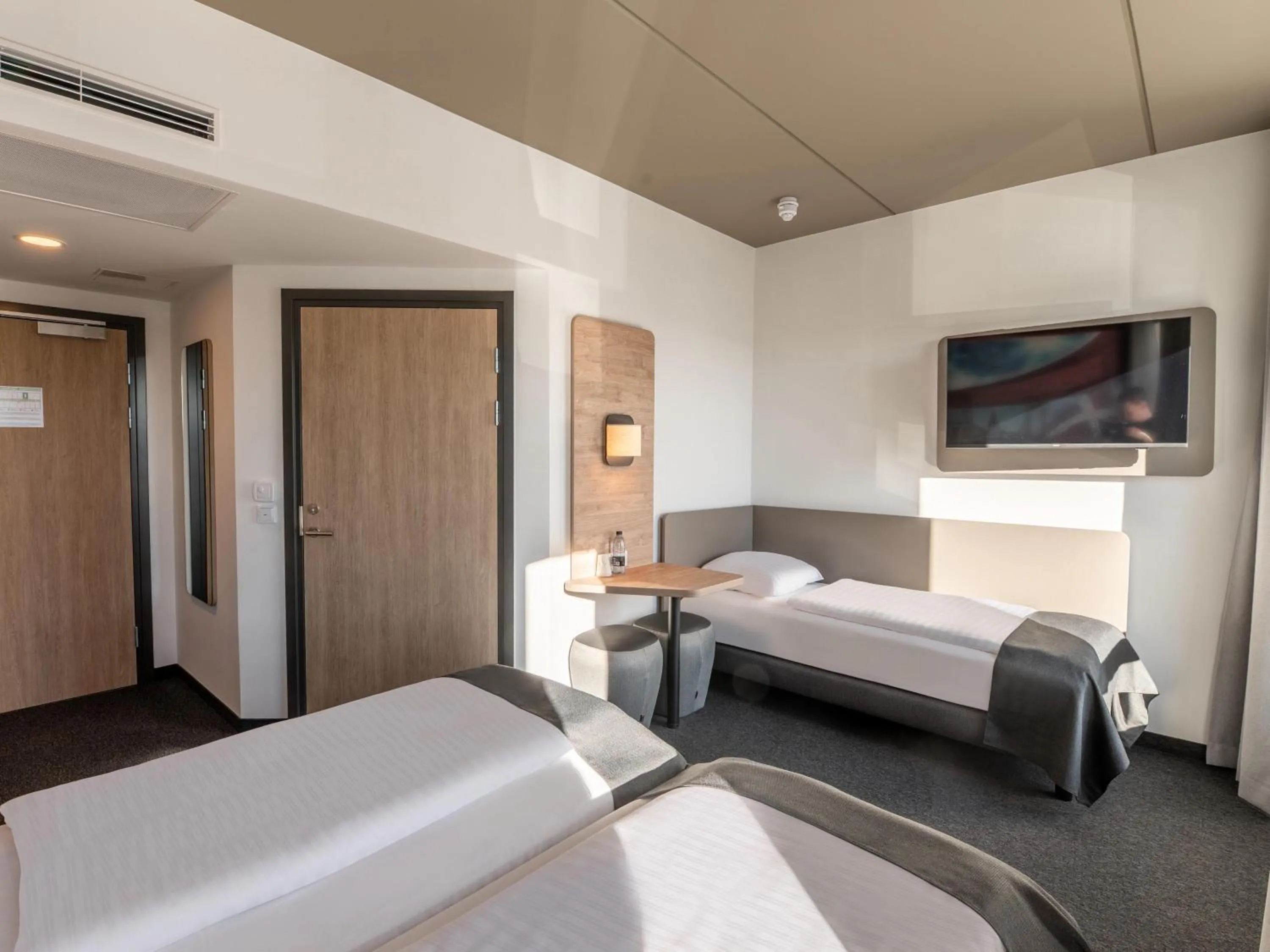 Photo of the whole room, Bed in B&B HOTEL Aalborg