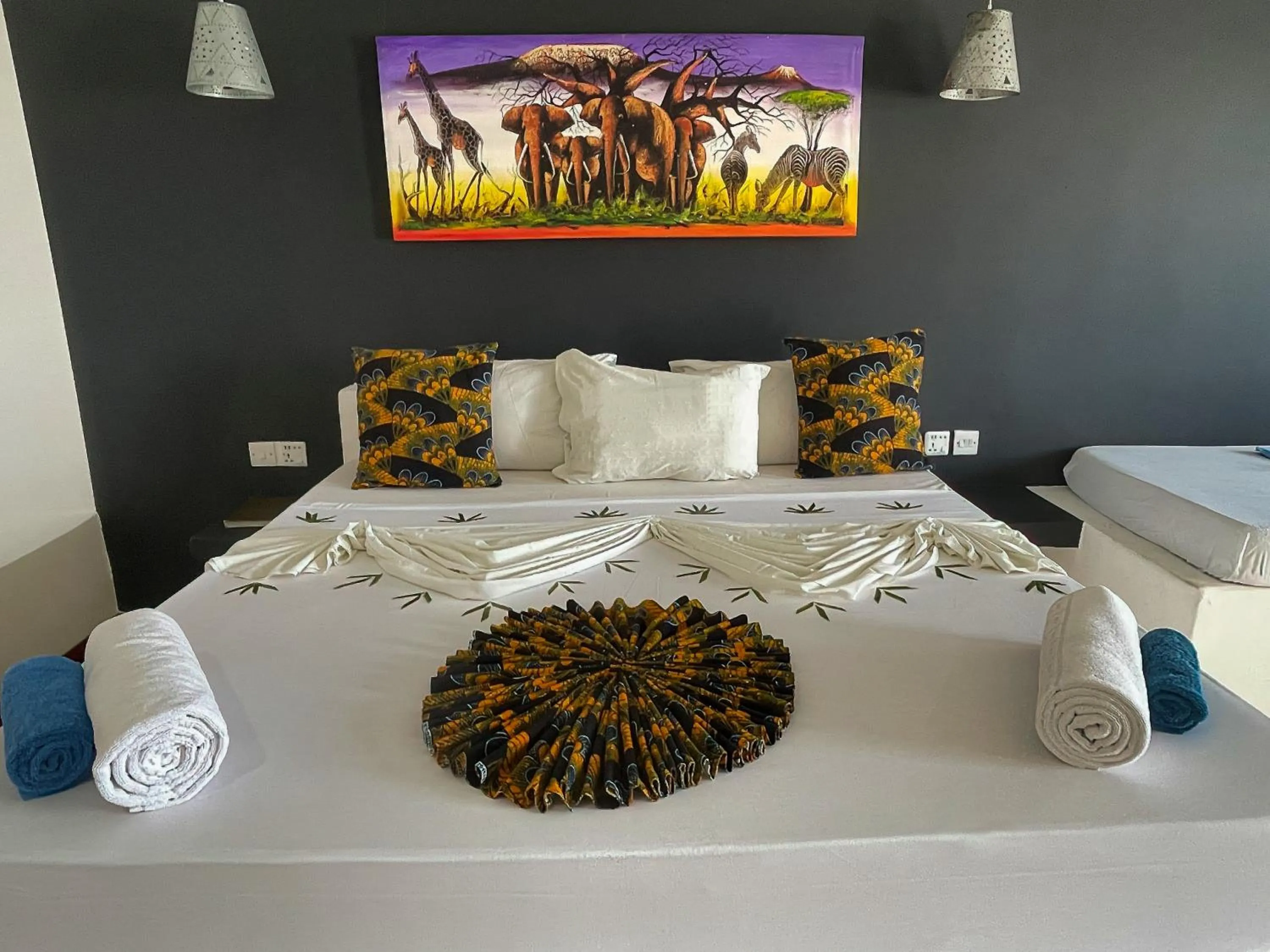 Decorative detail, Bed in AVO Boutique Hotel