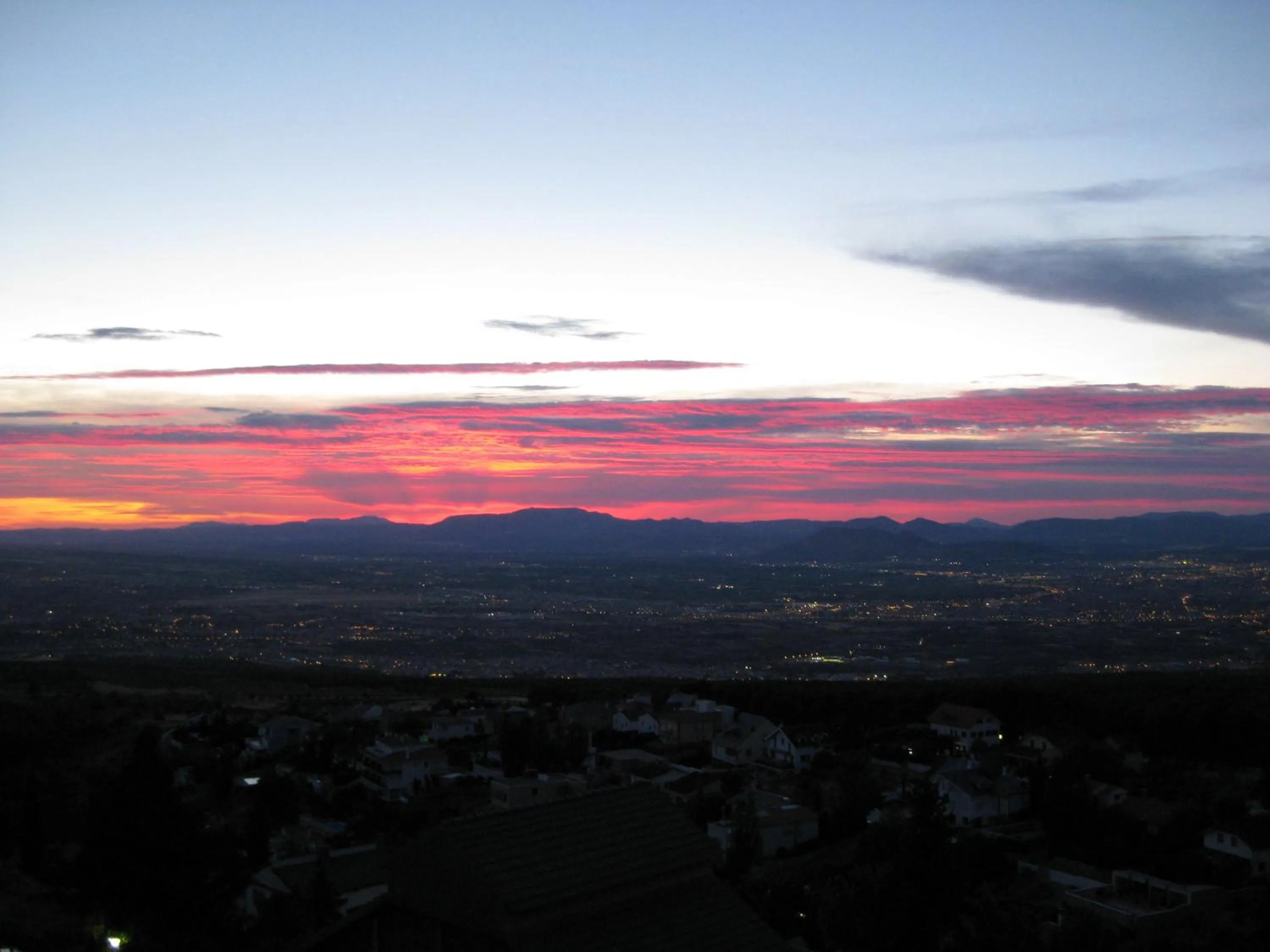 Bird's eye view in Hotel El Balcon de las nieves