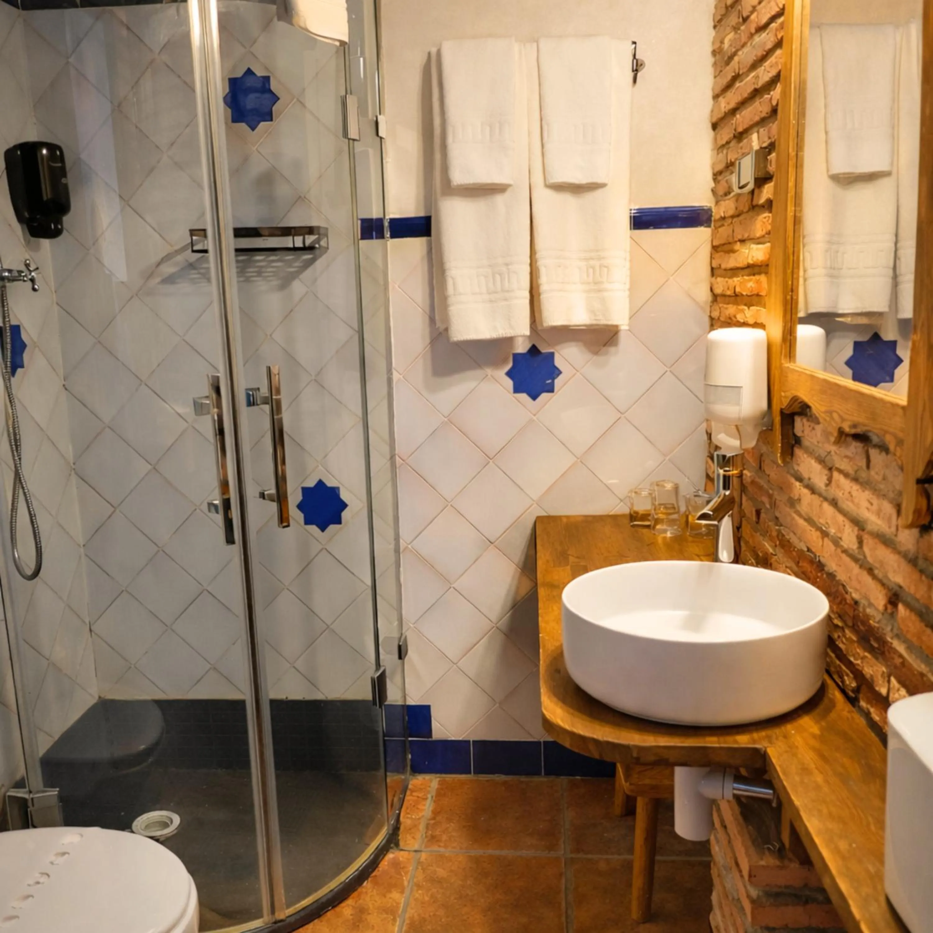 Bathroom in Hotel El Balcon de las nieves
