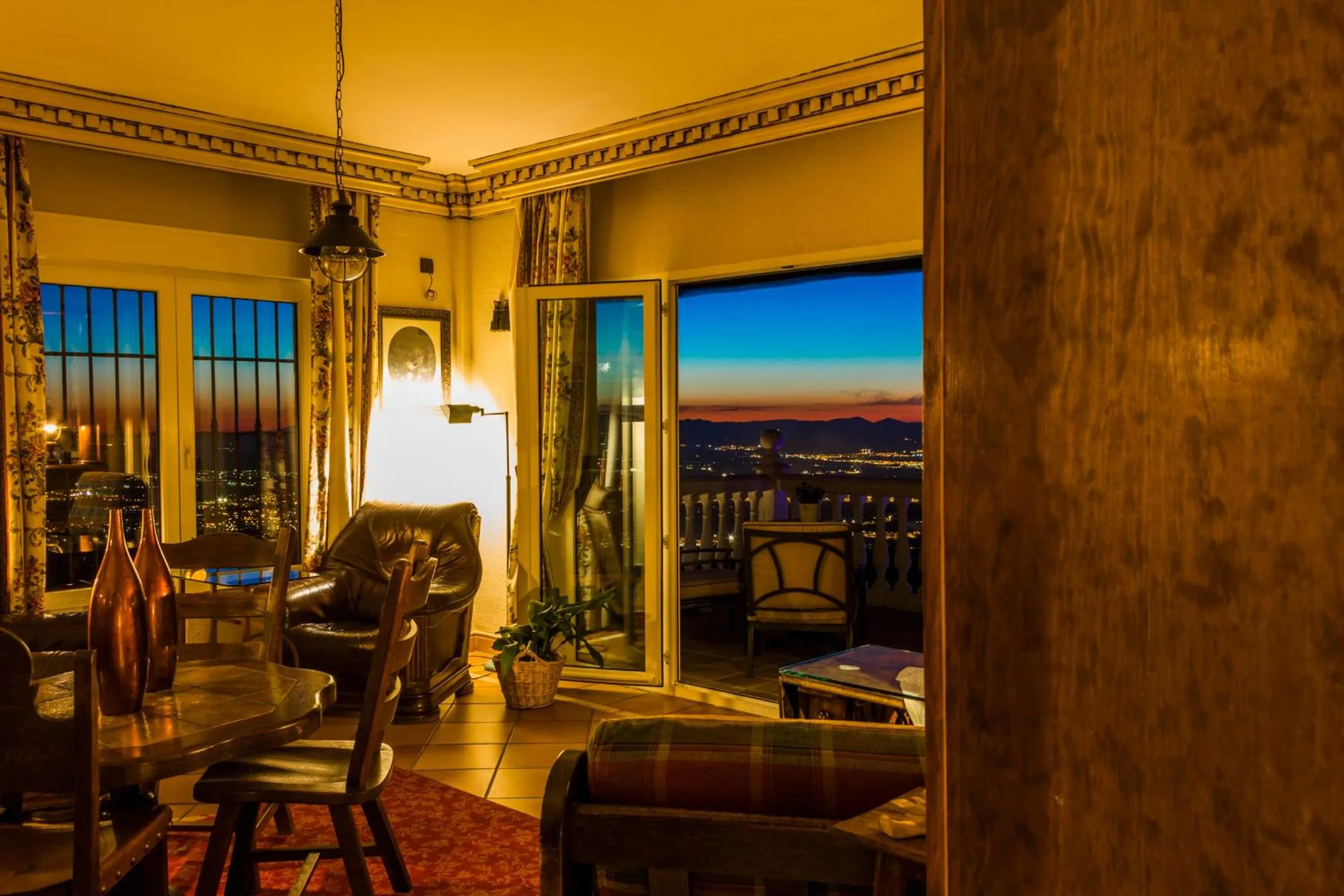 Living room in Hotel El Balcon de las nieves