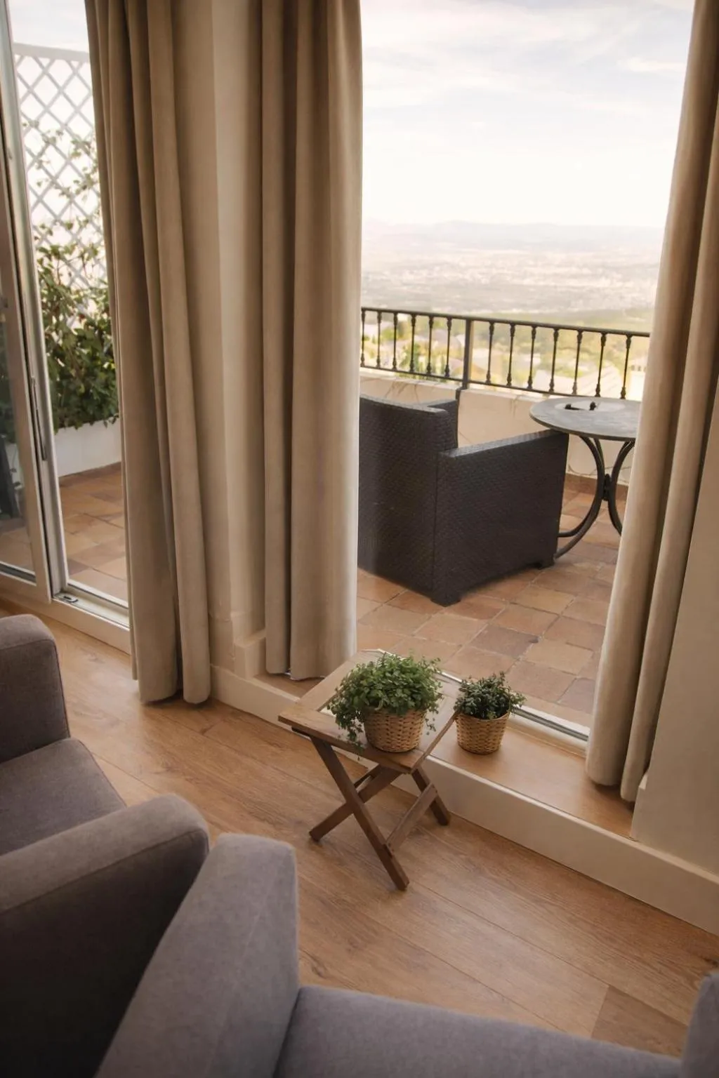 Balcony/Terrace in Hotel El Balcon de las nieves