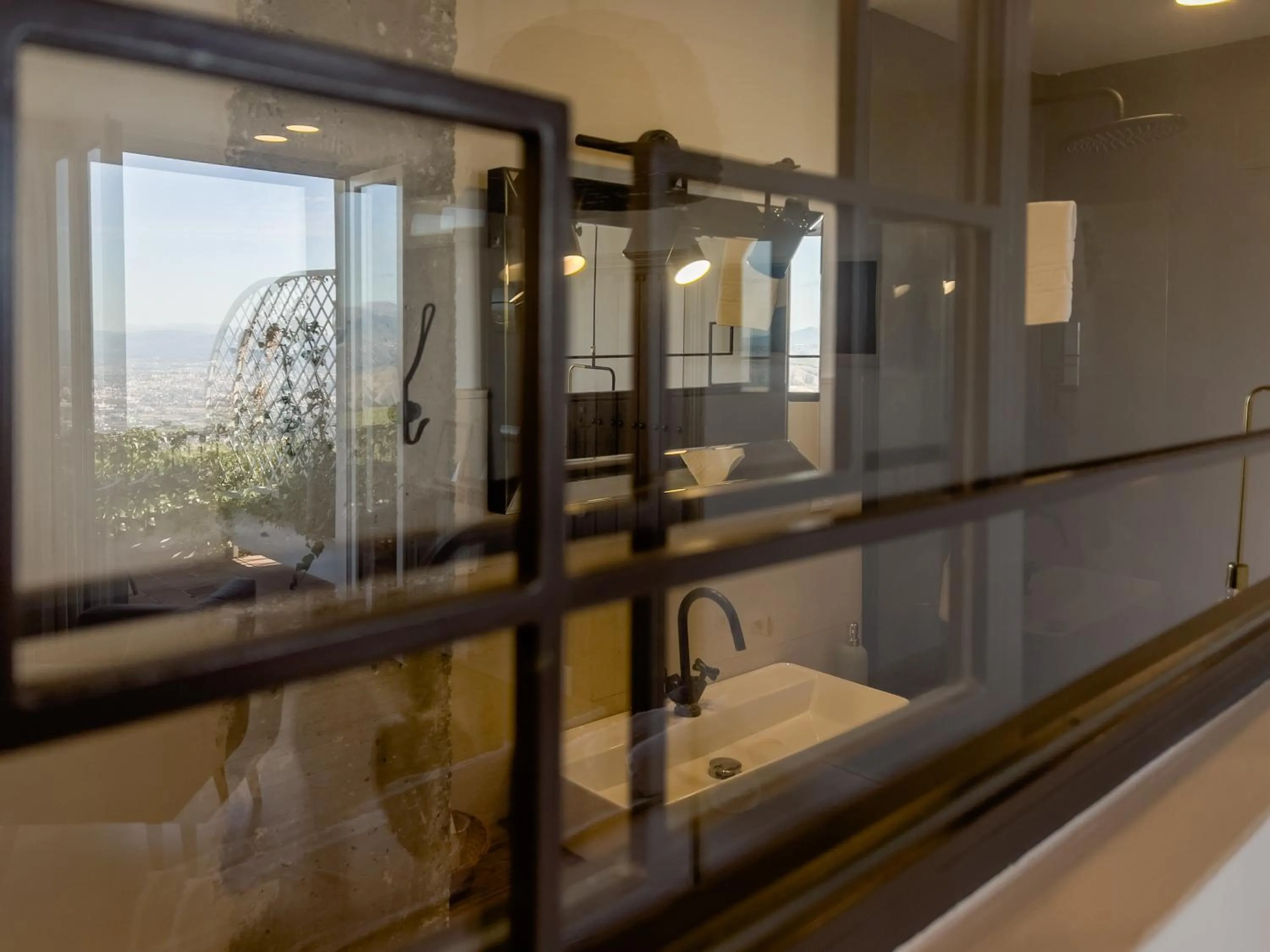 Bathroom in Hotel El Balcon de las nieves
