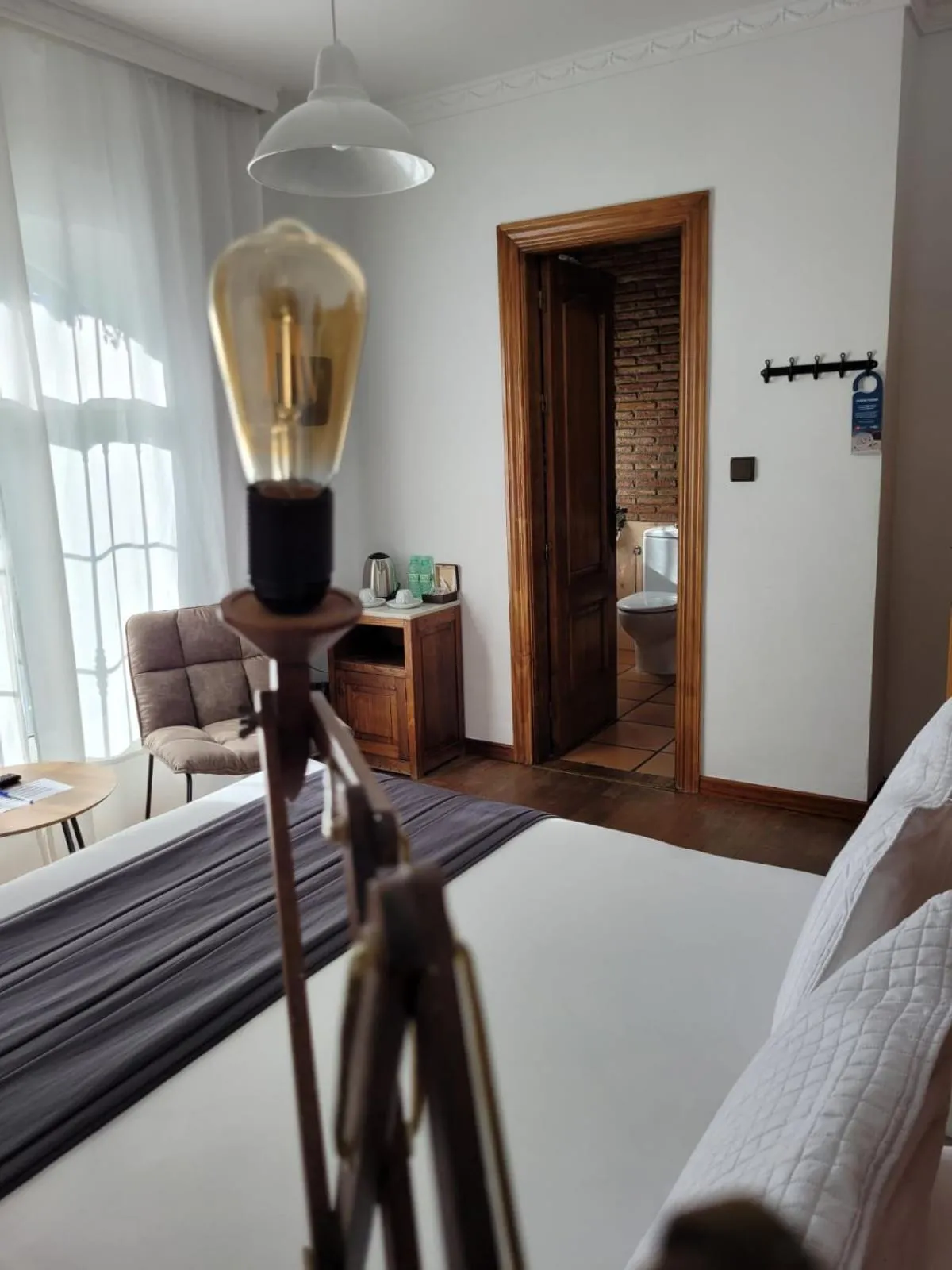 Bed in Hotel El Balcon de las nieves