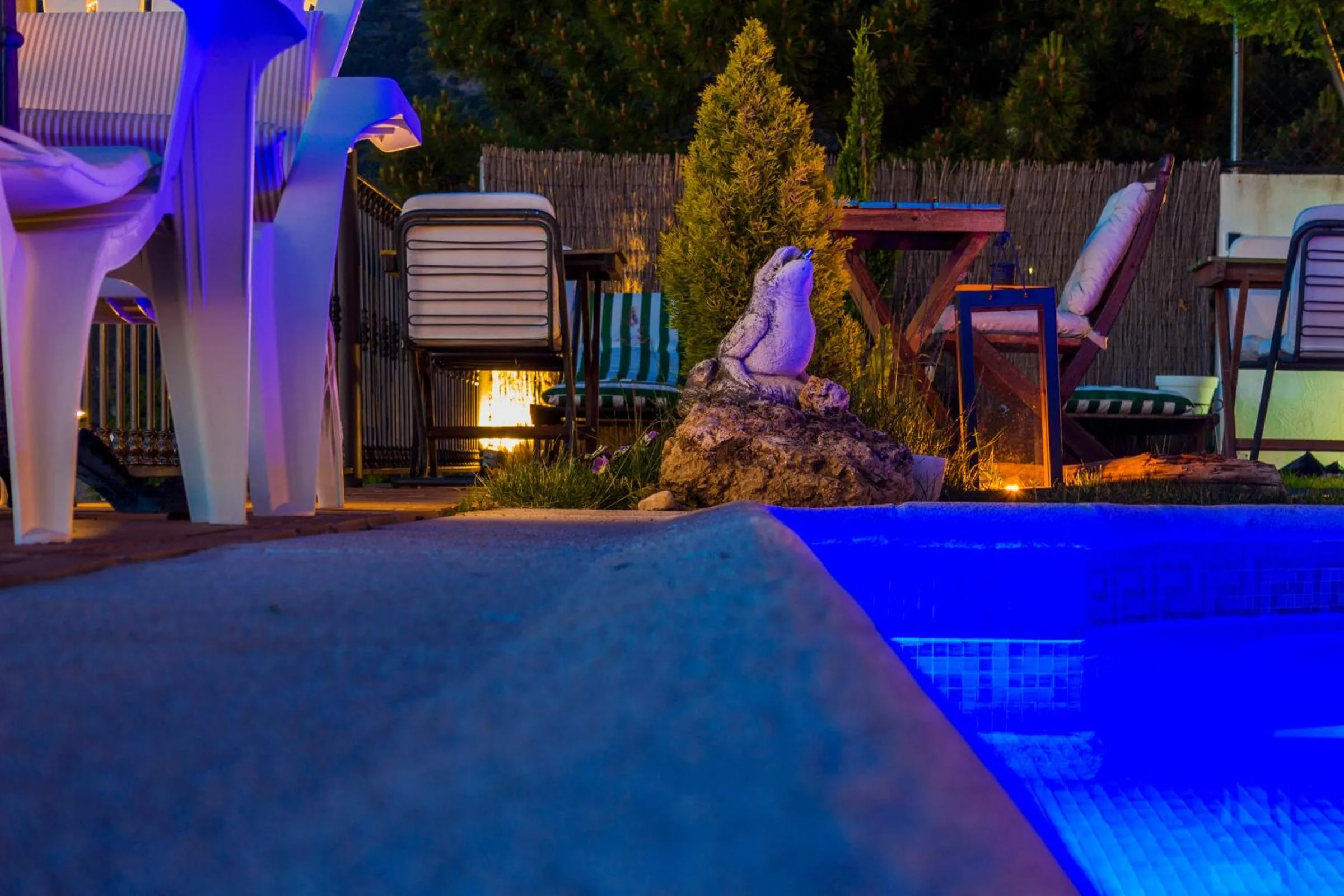 Garden in Hotel El Balcon de las nieves