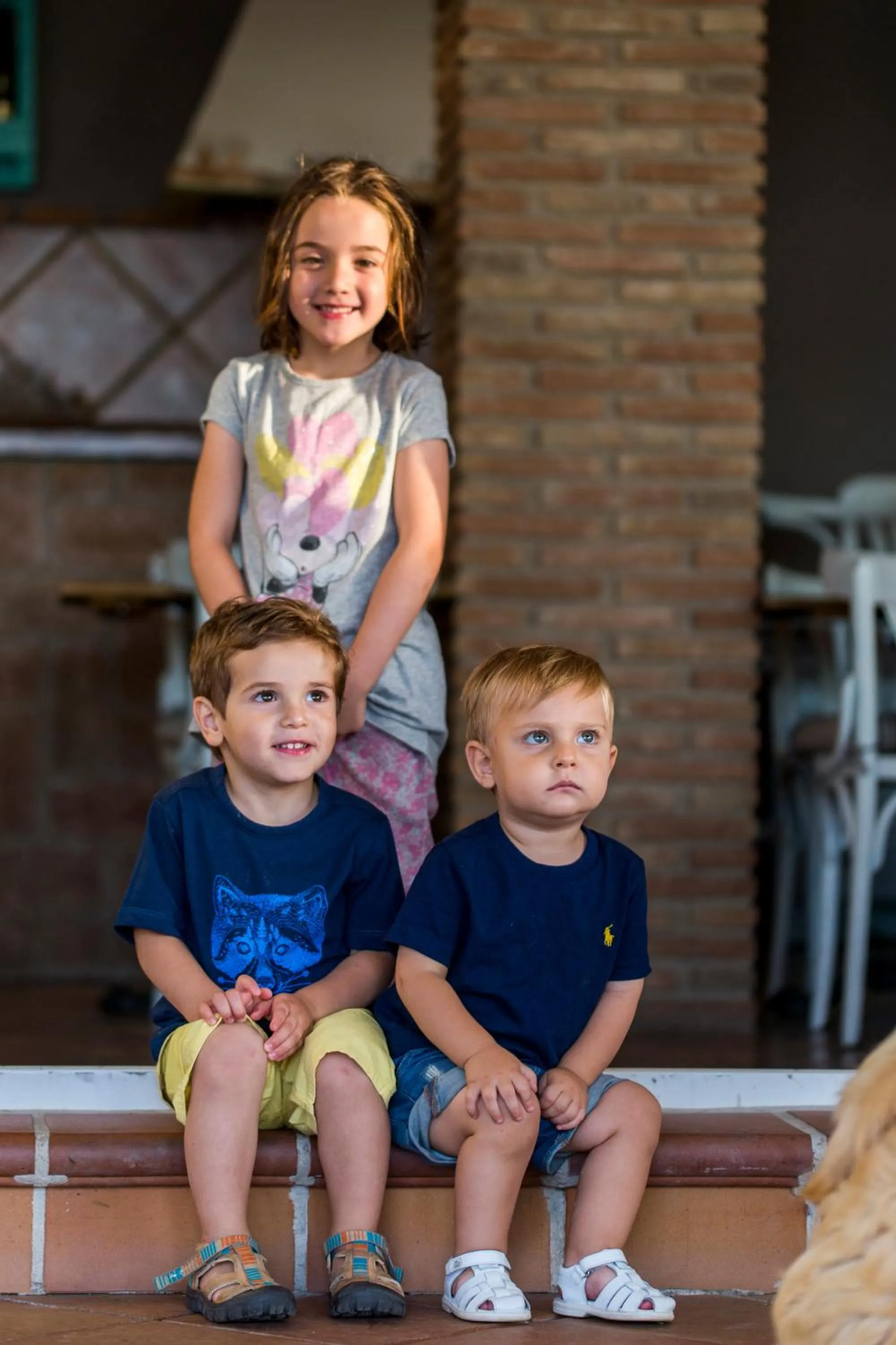 young children in Hotel El Balcon de las nieves