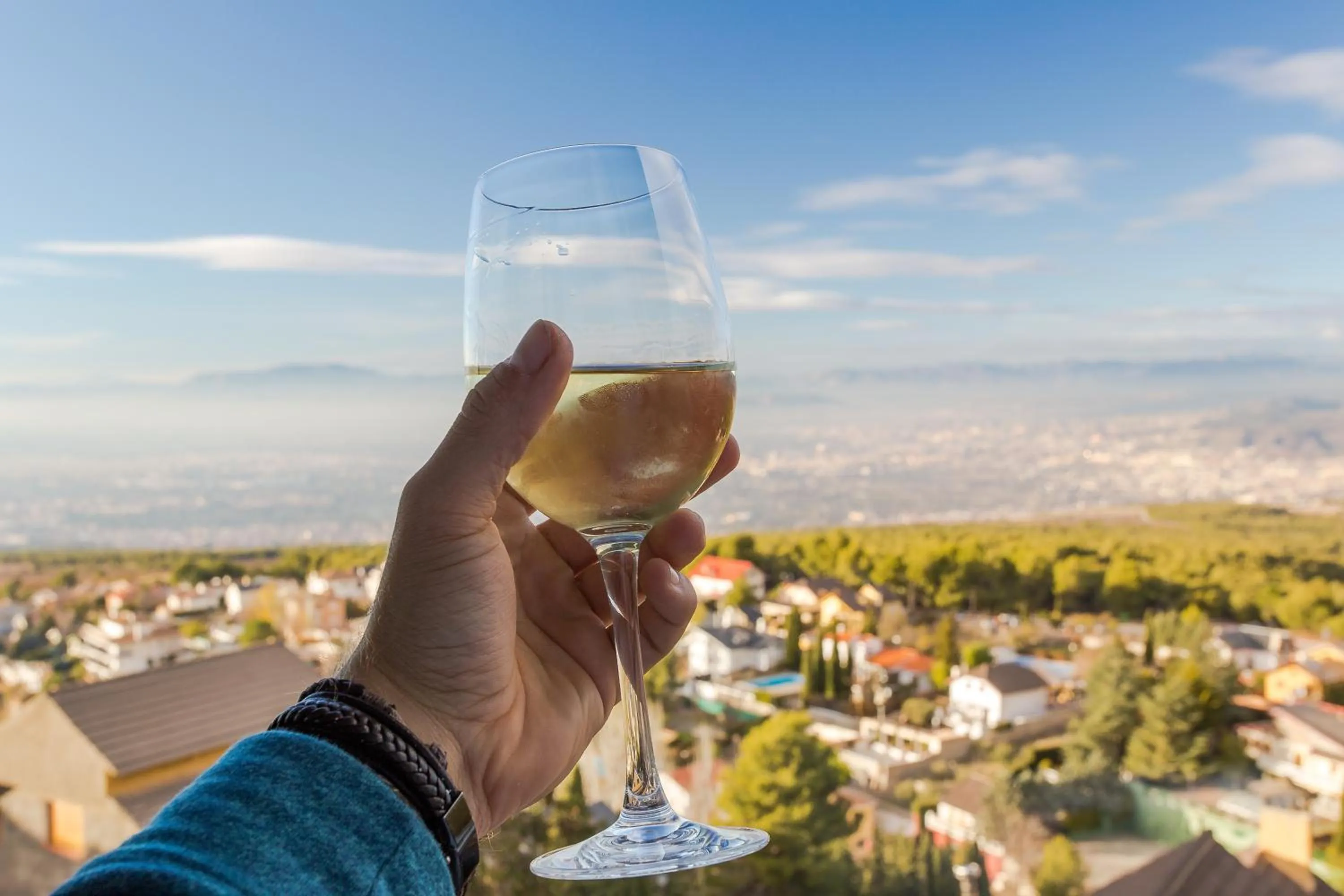City view in Hotel El Balcon de las nieves