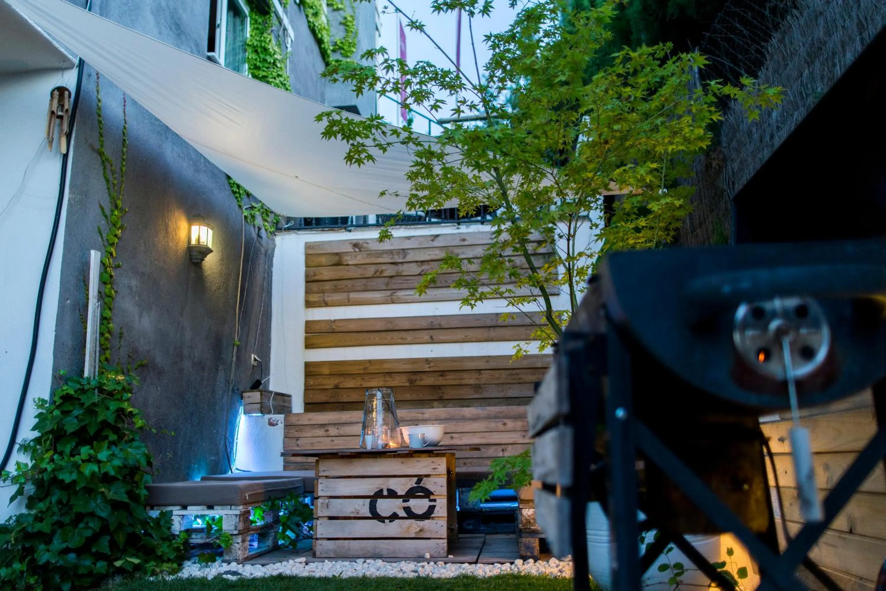 BBQ facilities in Hotel El Balcon de las nieves