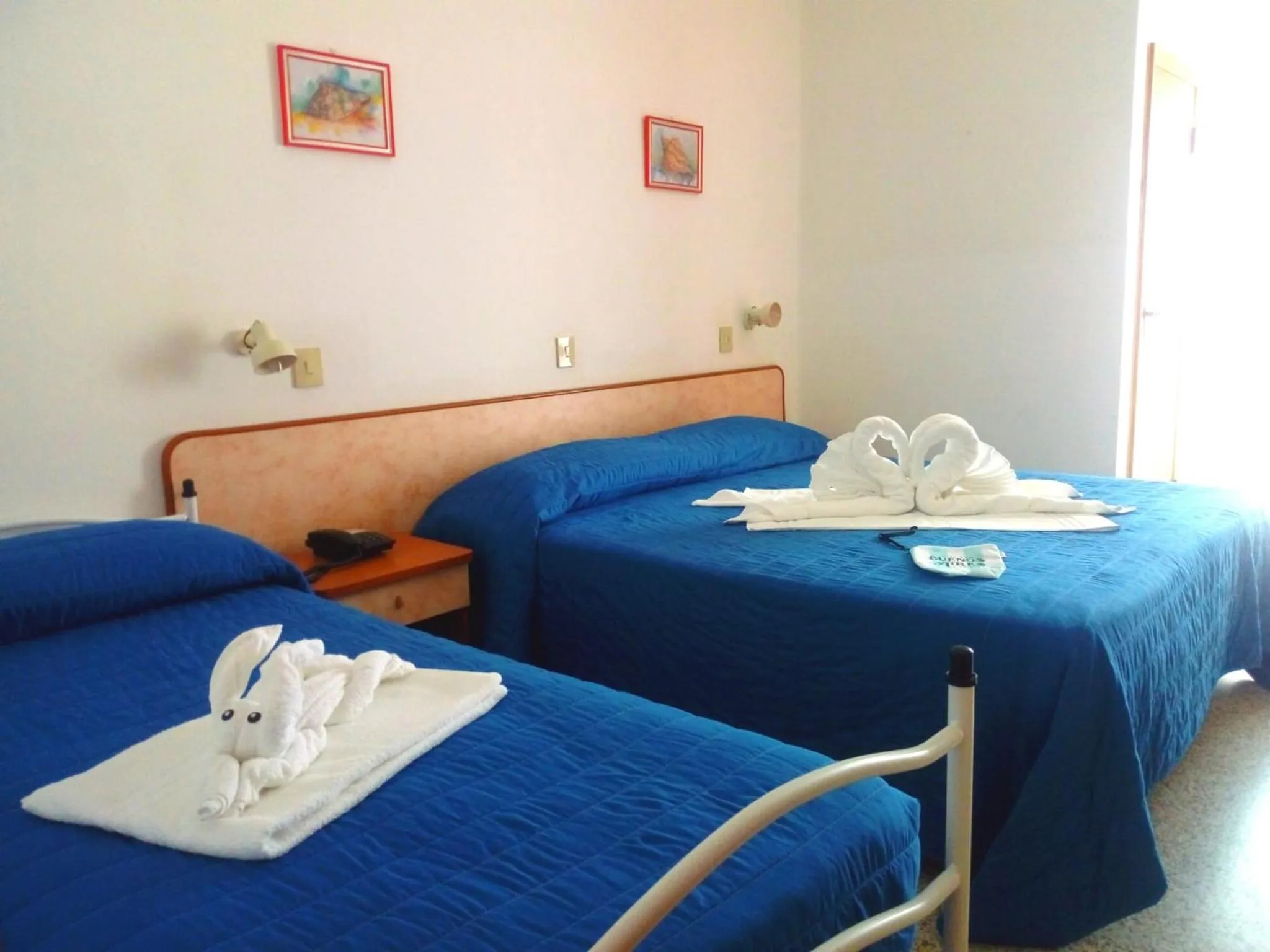 Bed in Hotel Buenos Aires