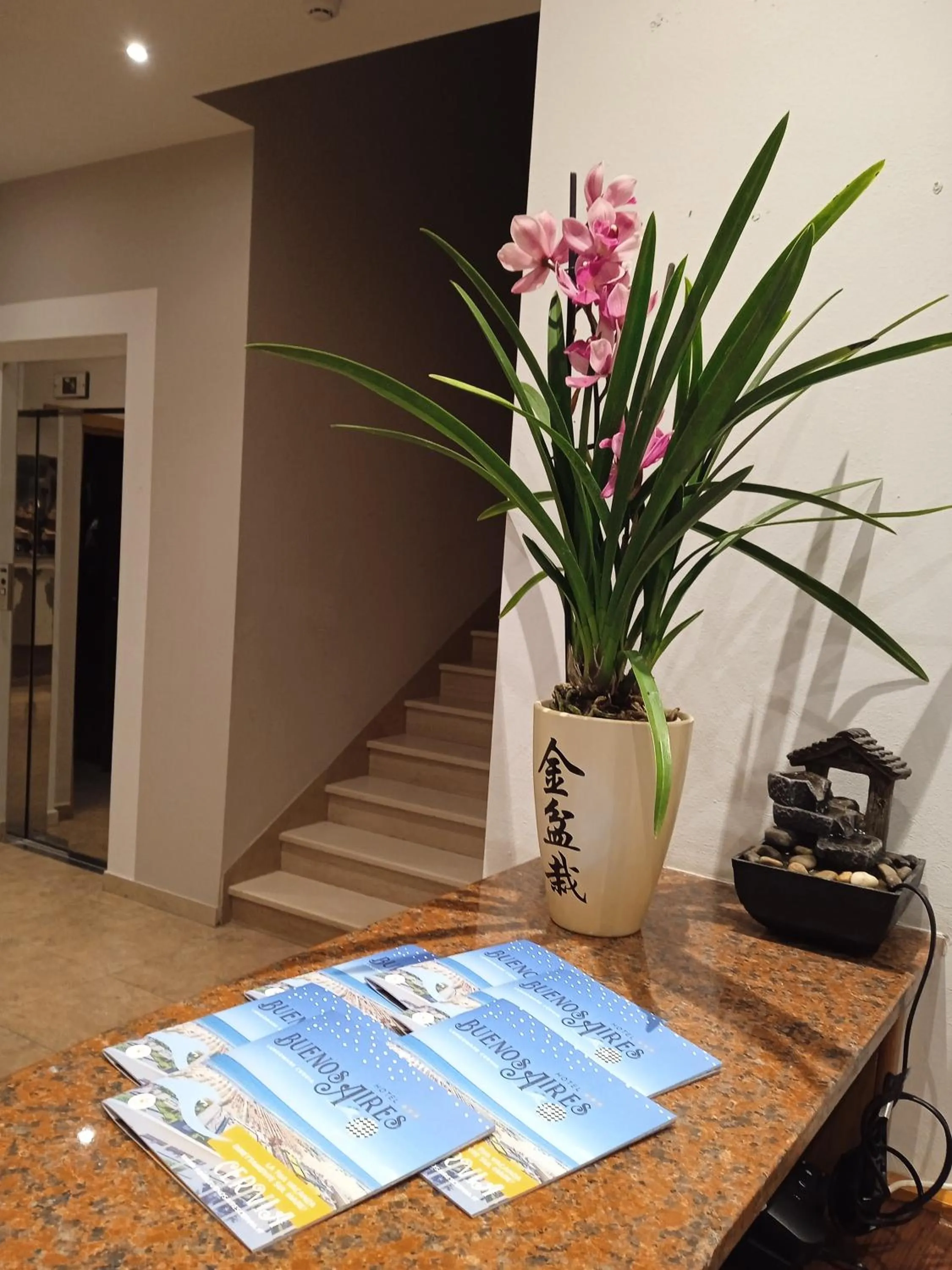Lobby or reception in Hotel Buenos Aires