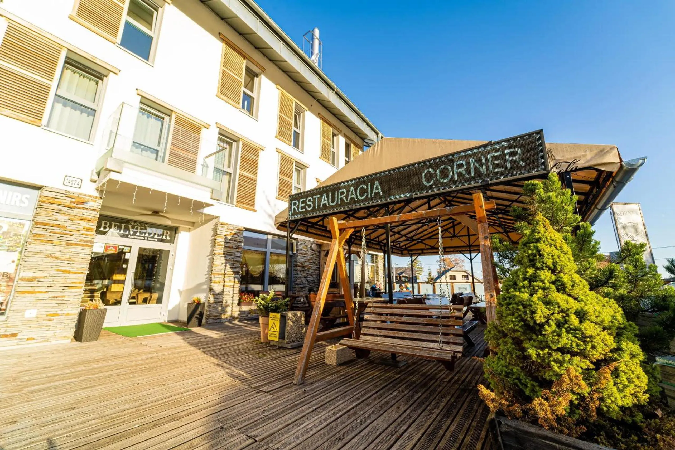 Property building in Aparthotel Belveder