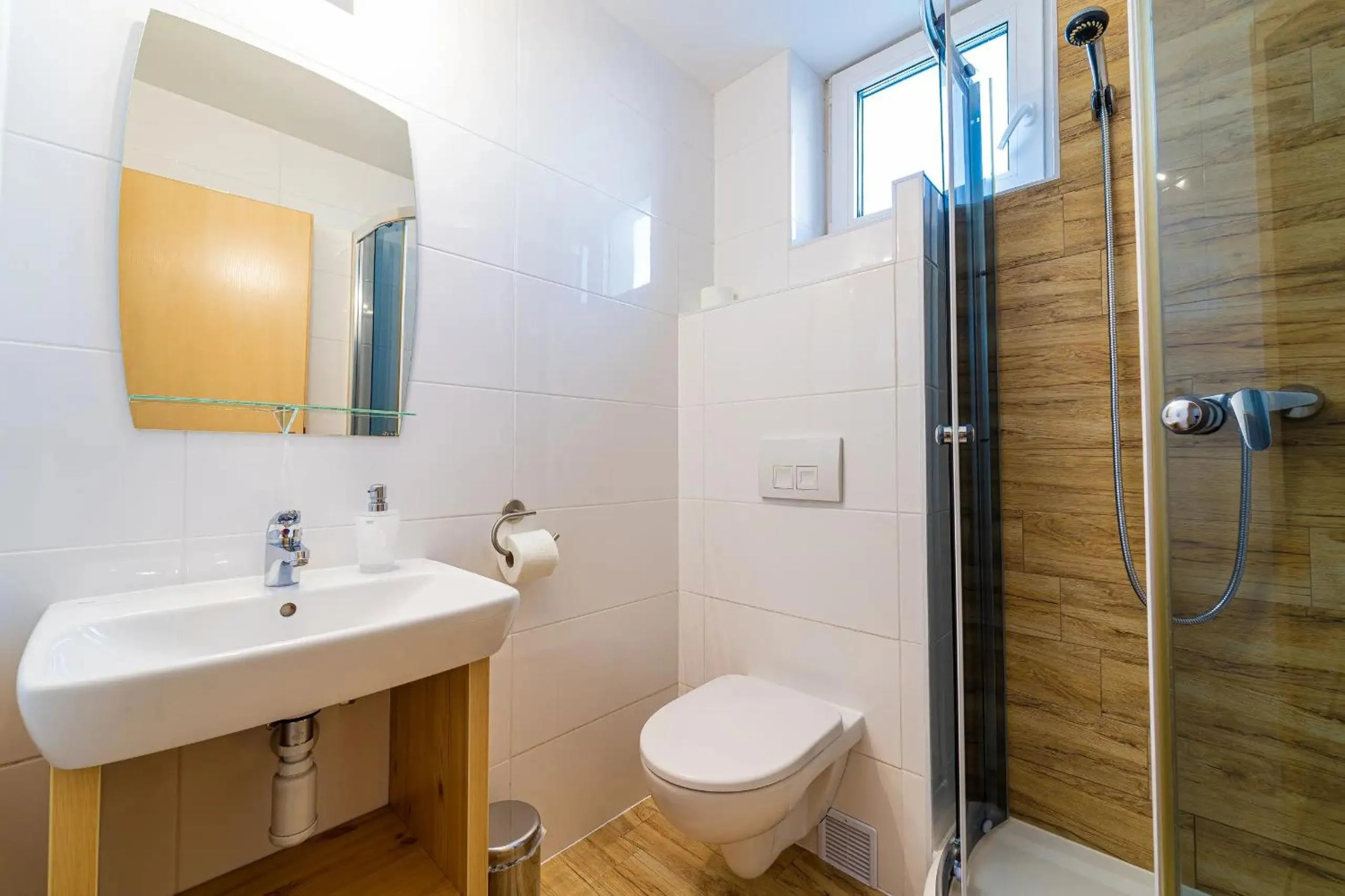 Shower in Aparthotel Belveder