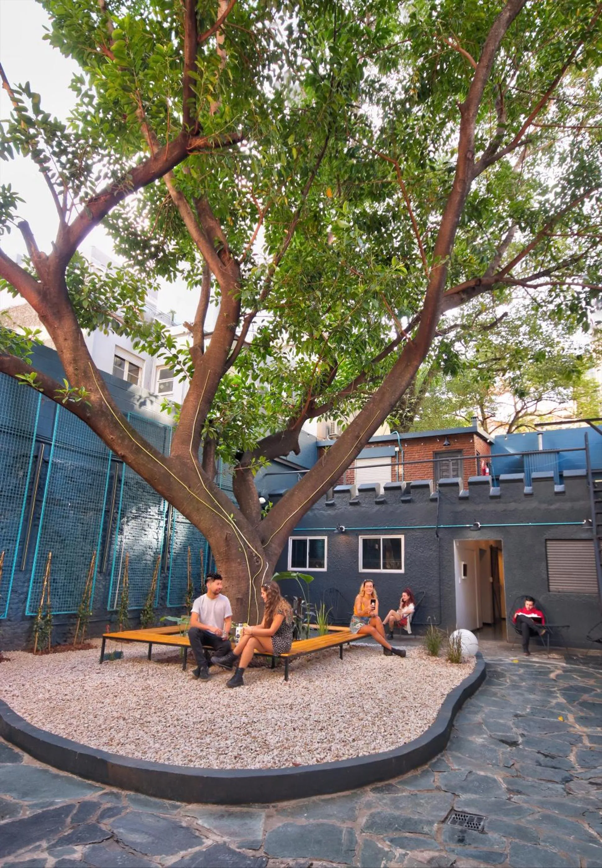 Day in Play Hostel Garden