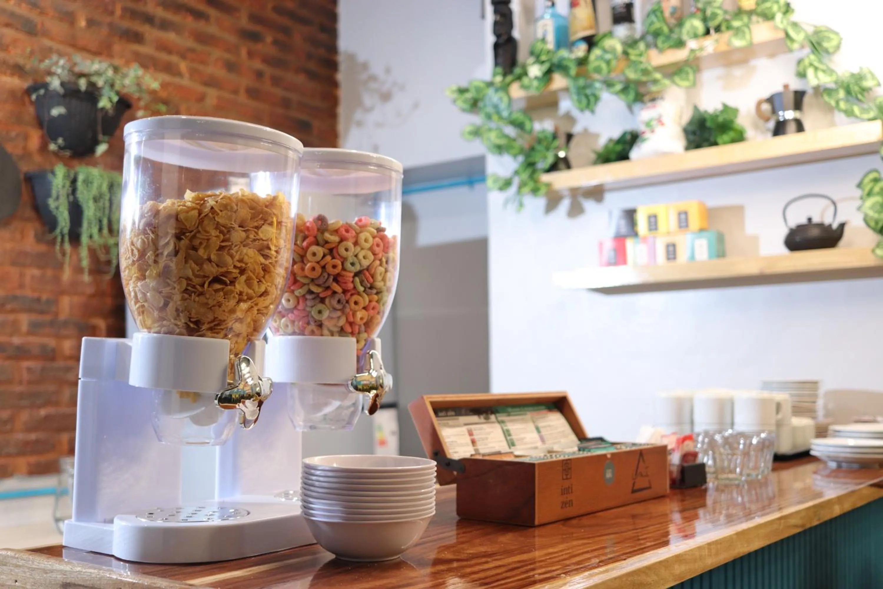 Food in Play Hostel Garden