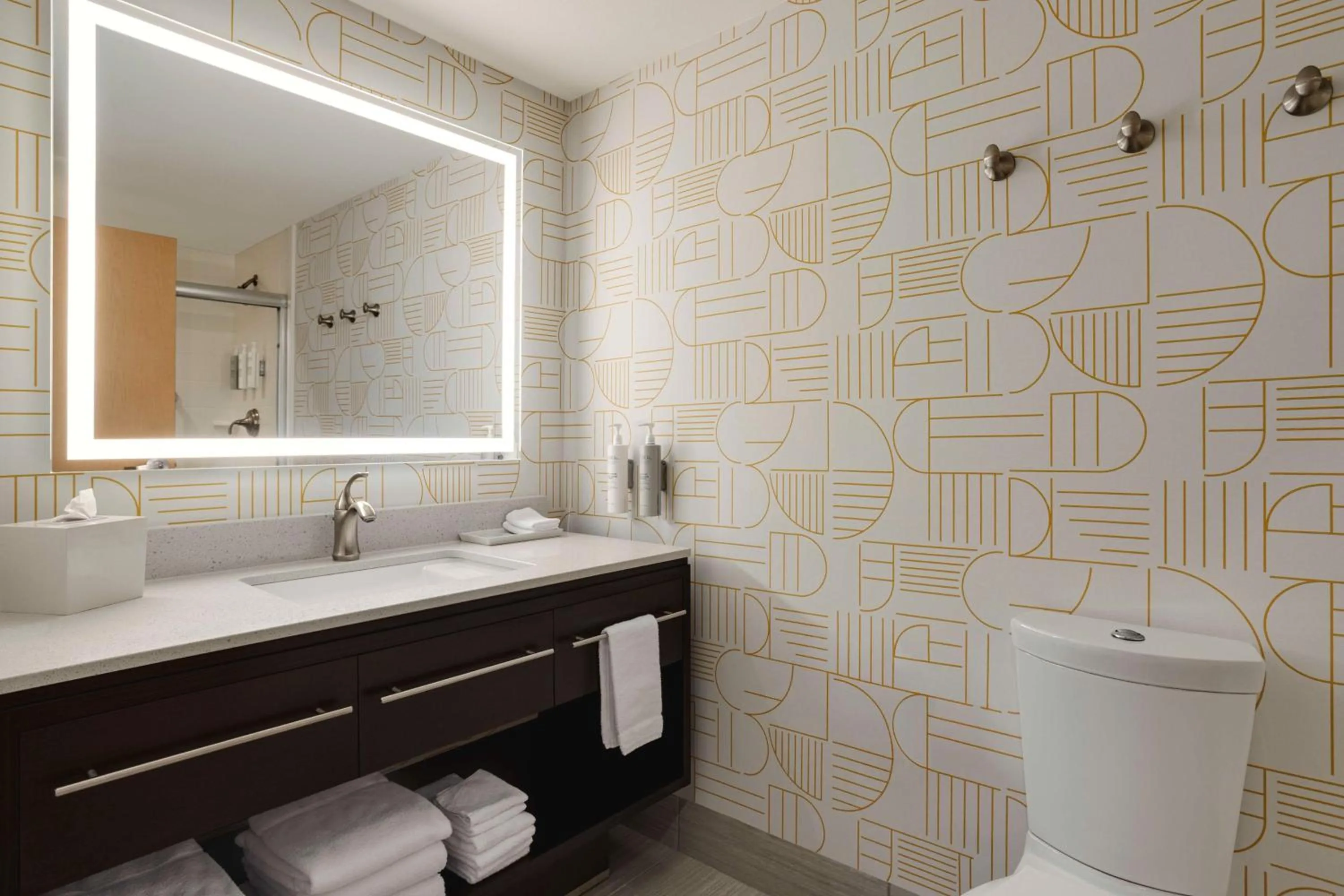 Bathroom in Home2 Suites by Hilton Austin North/Near the Domain, TX