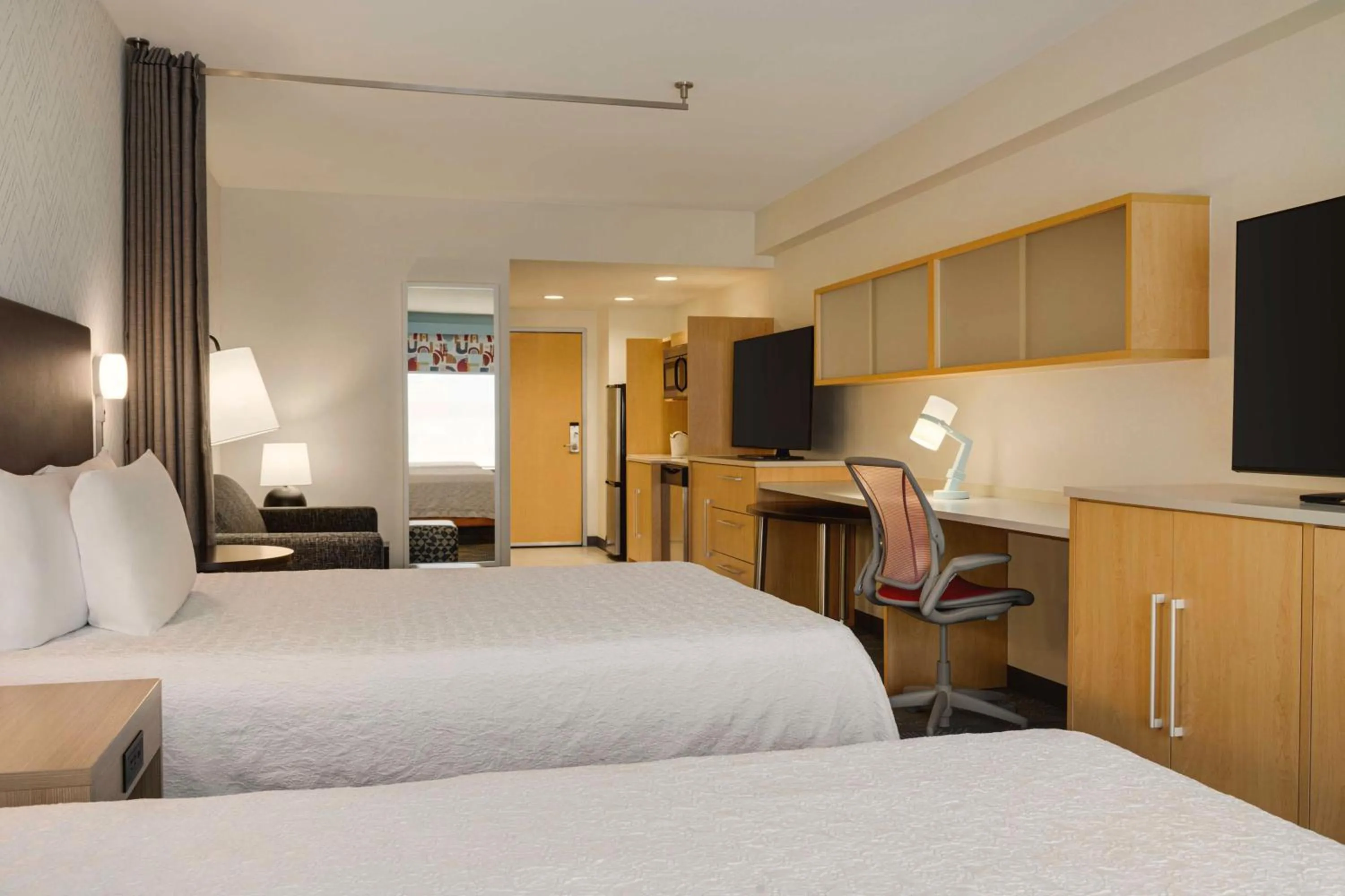 Bed in Home2 Suites by Hilton Austin North/Near the Domain, TX