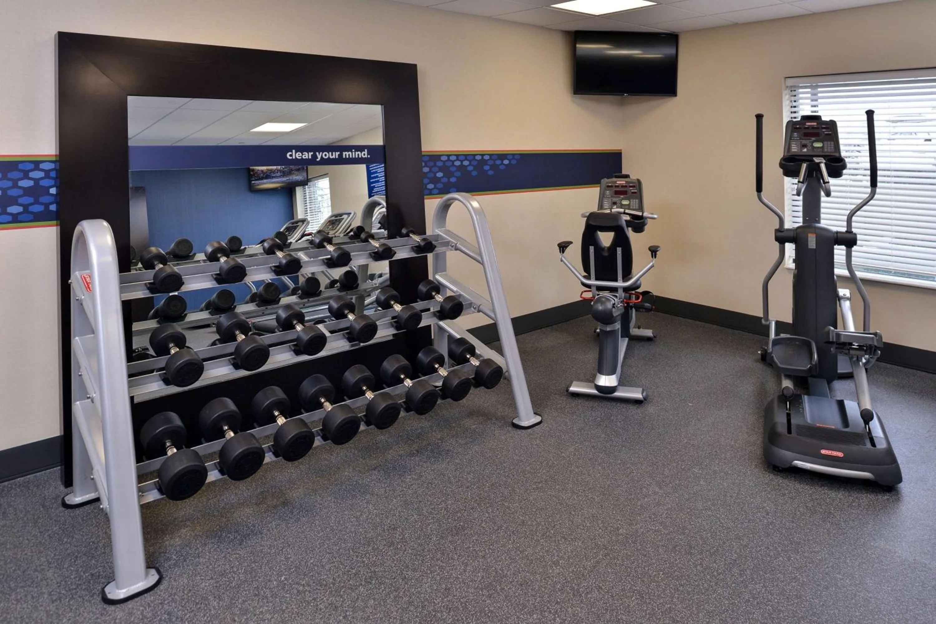 Fitness centre/facilities in Hampton Inn Broussard-Lafayette