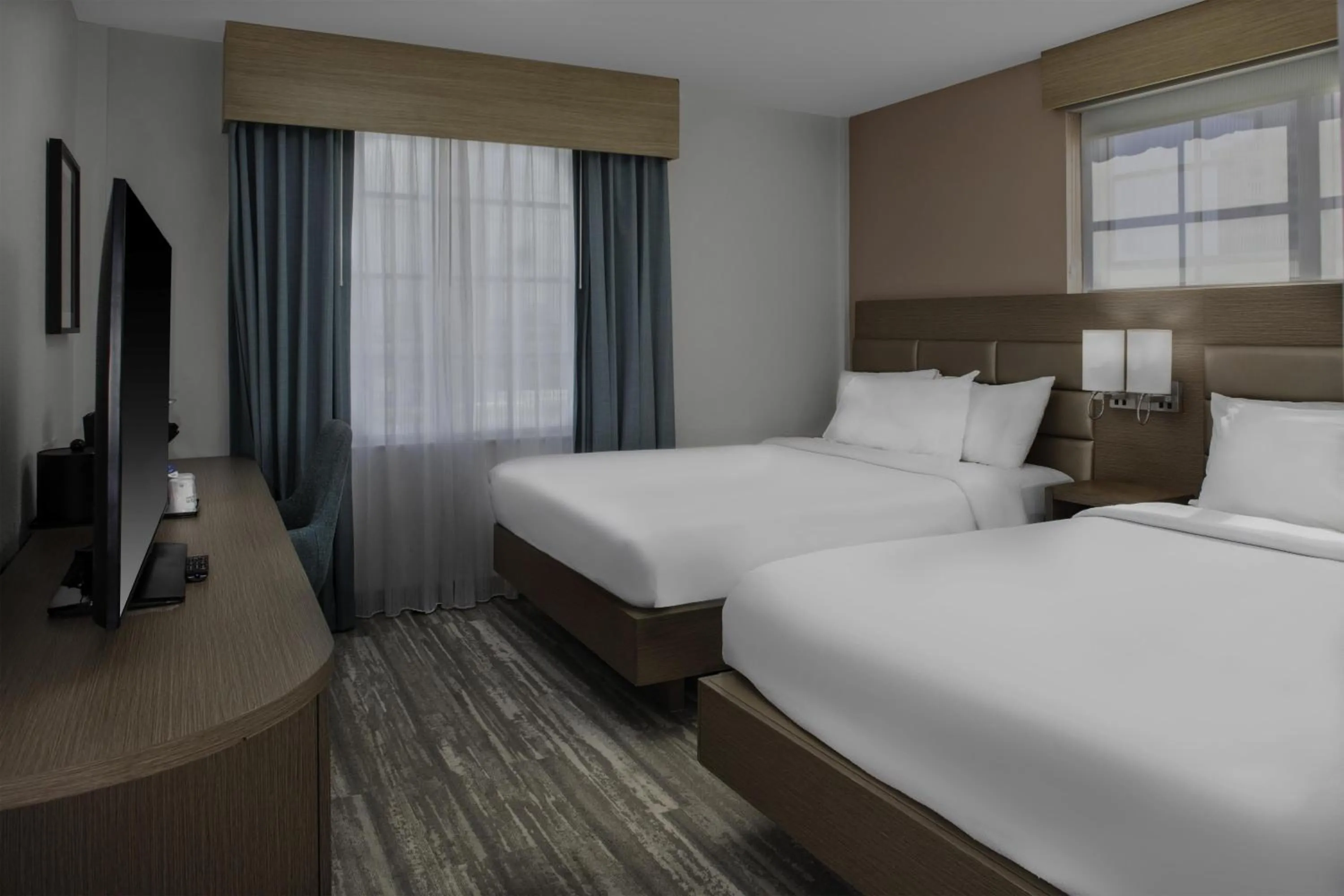 Bed in Hilton Garden Inn Miami South Beach