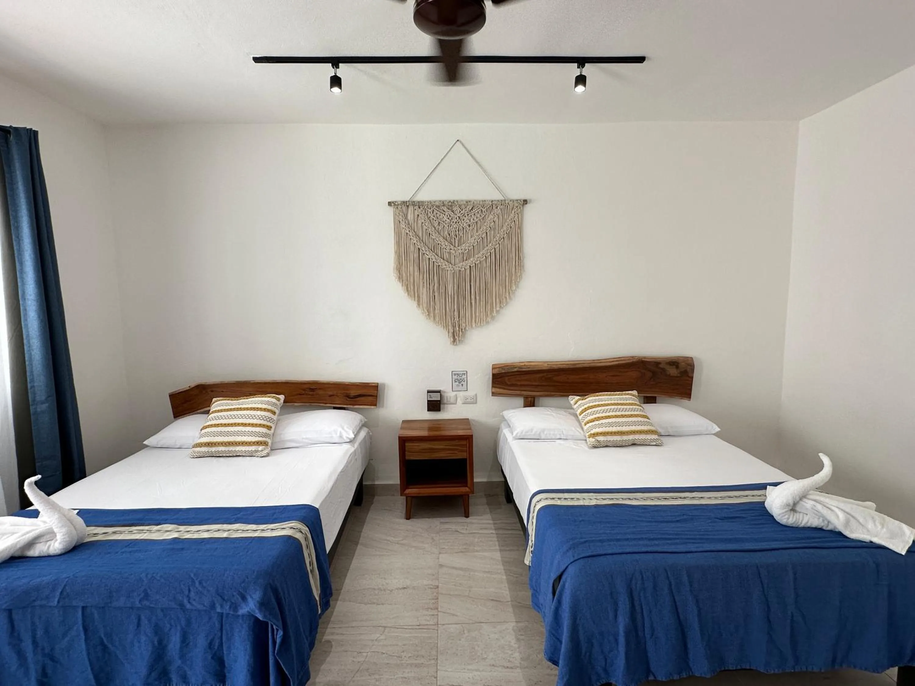 Bed in Hotel Plaza Nardos