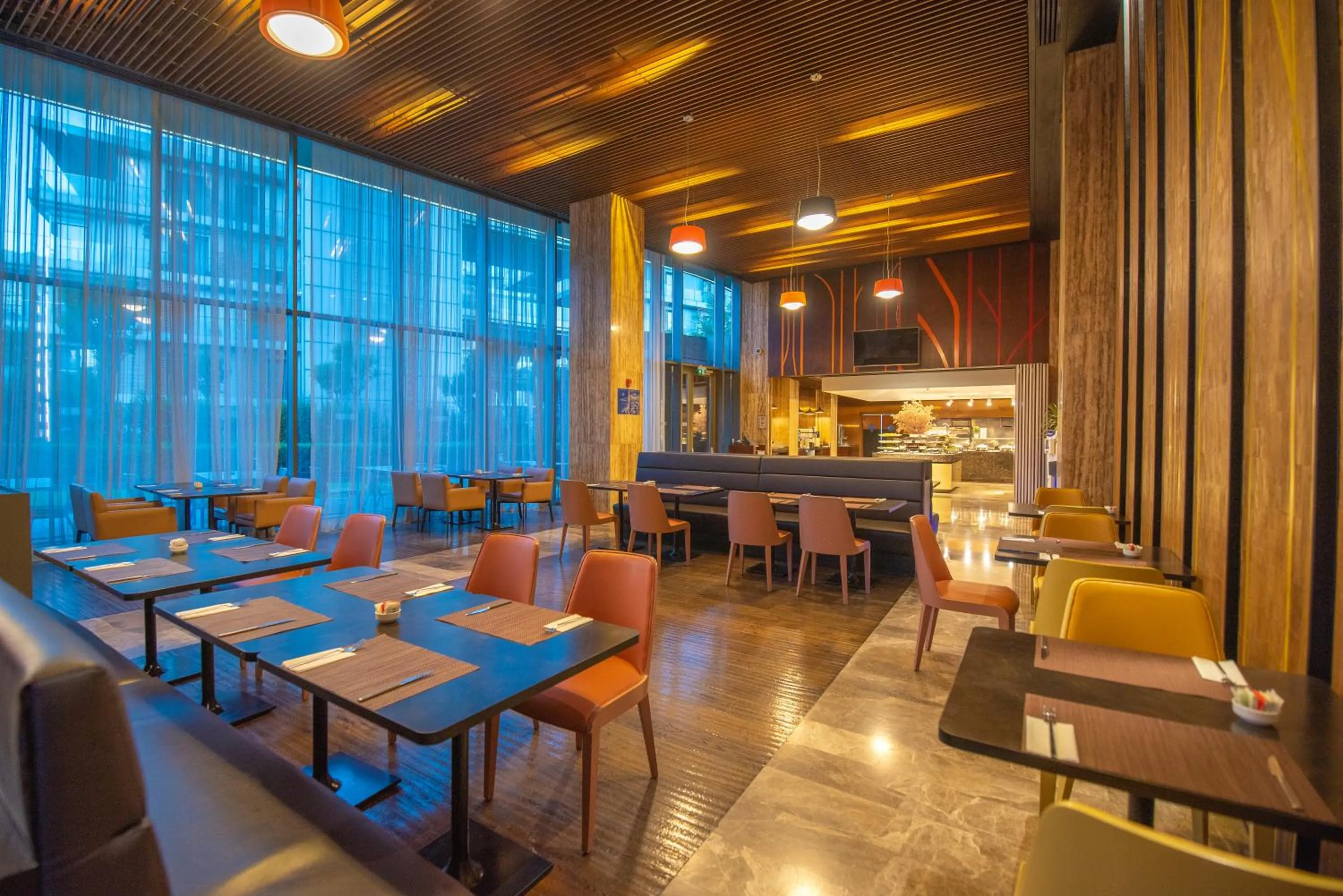 Breakfast in Hilton Garden Inn Istanbul Atatürk Airport