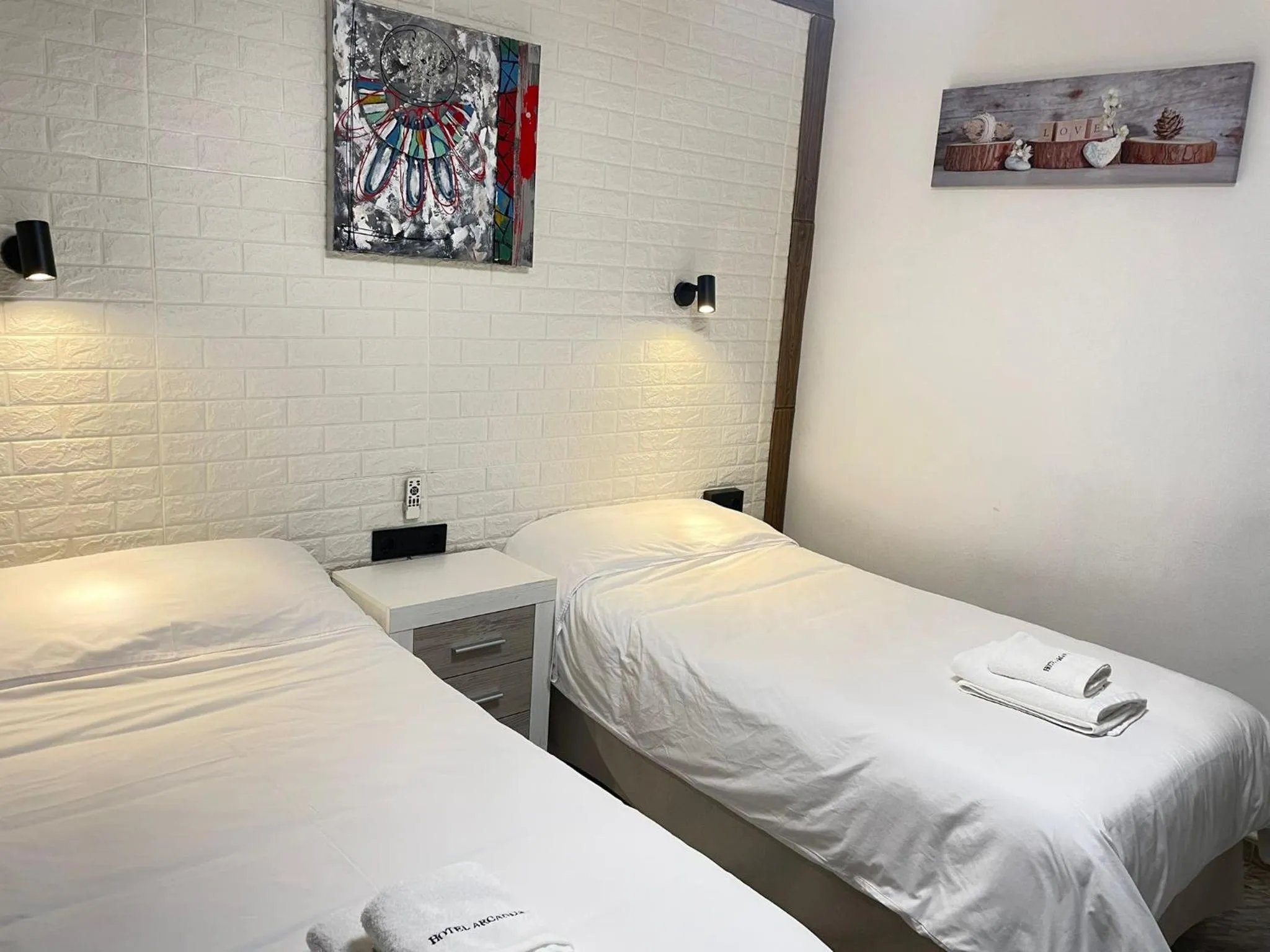 Bedroom, Bed in Hotel Arganda