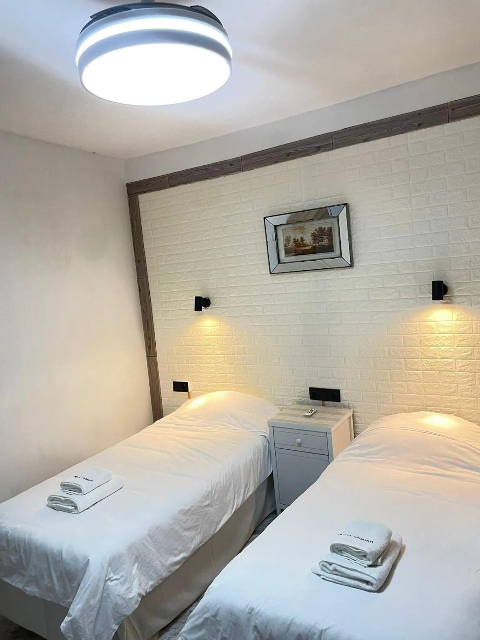 Bedroom, Bed in Hotel Arganda