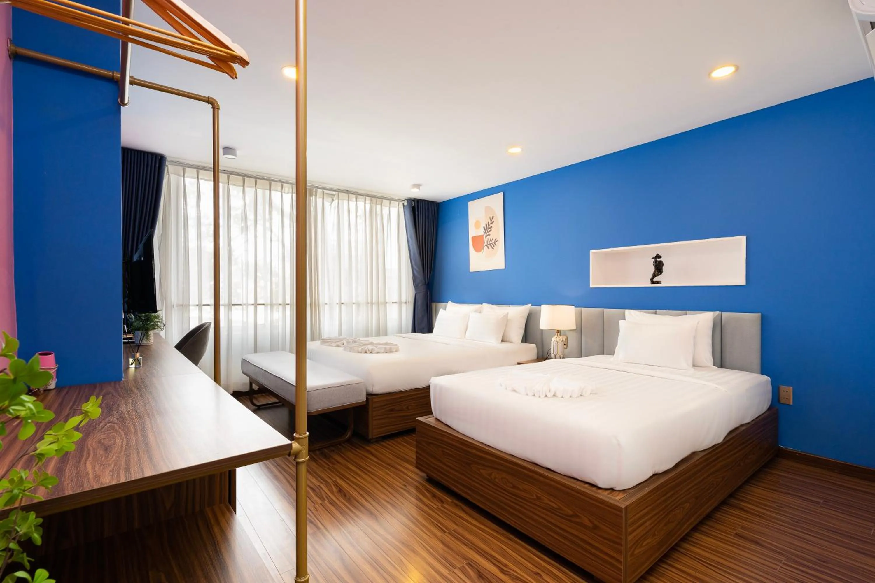 Bed in Mari Queen Hotel - Suong Nguyet Anh