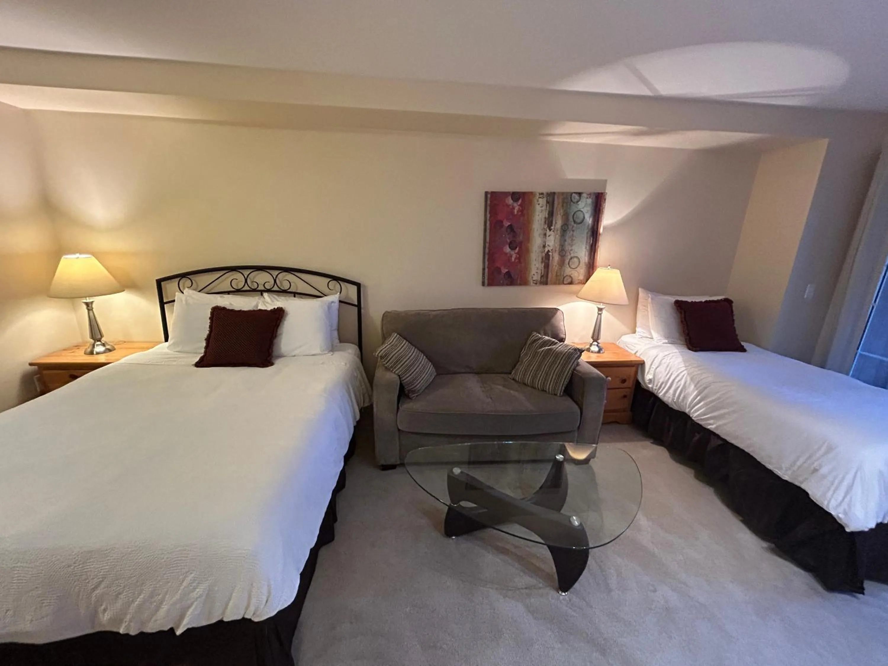 Bed in Borgata Lodge Resort