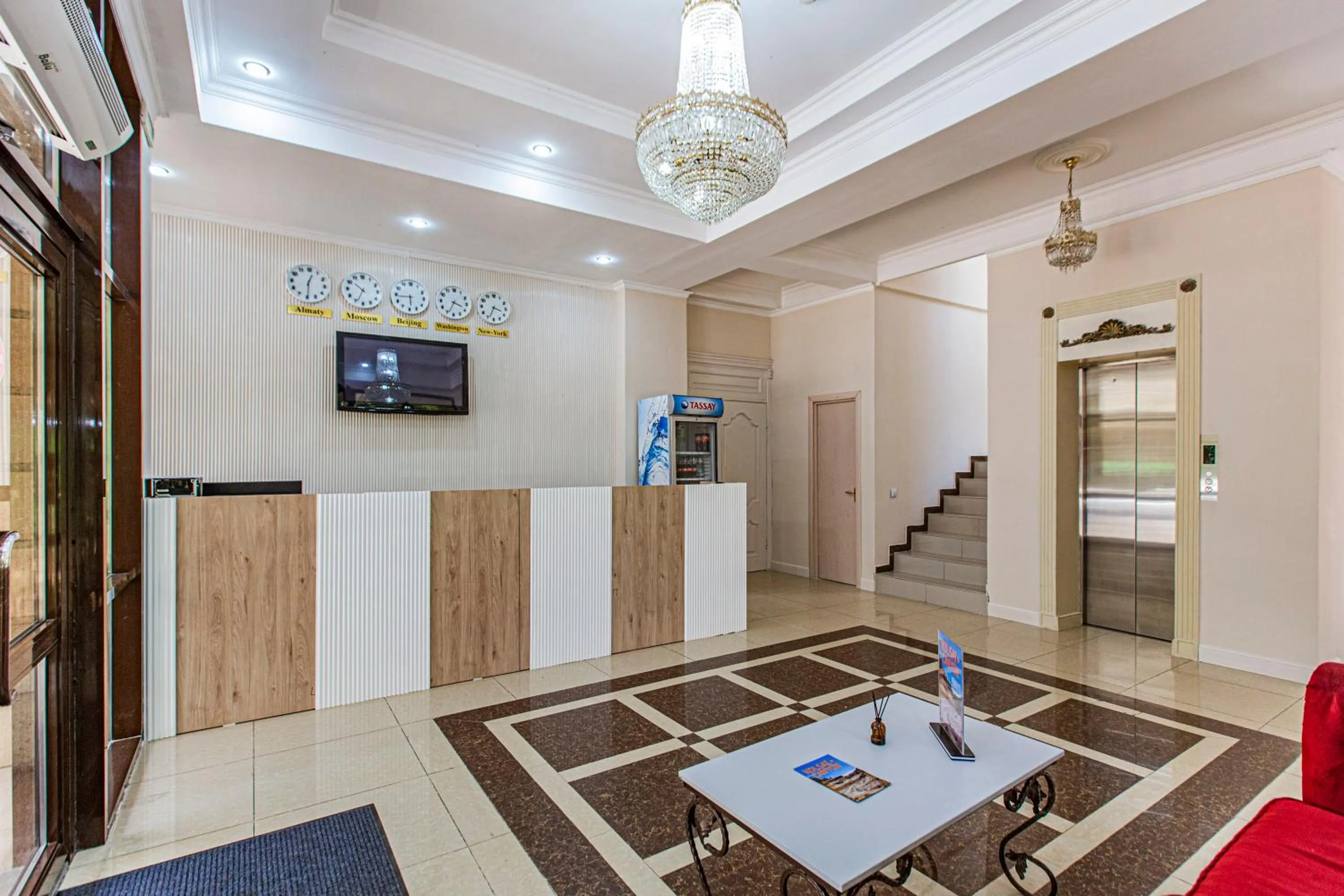 Seating area in KAIER Hotel