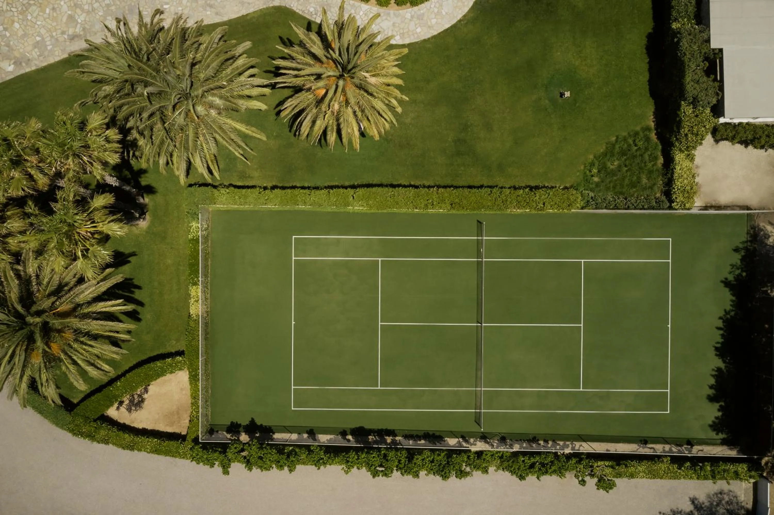 Tennis court in Yria Island Boutique Hotel & Spa