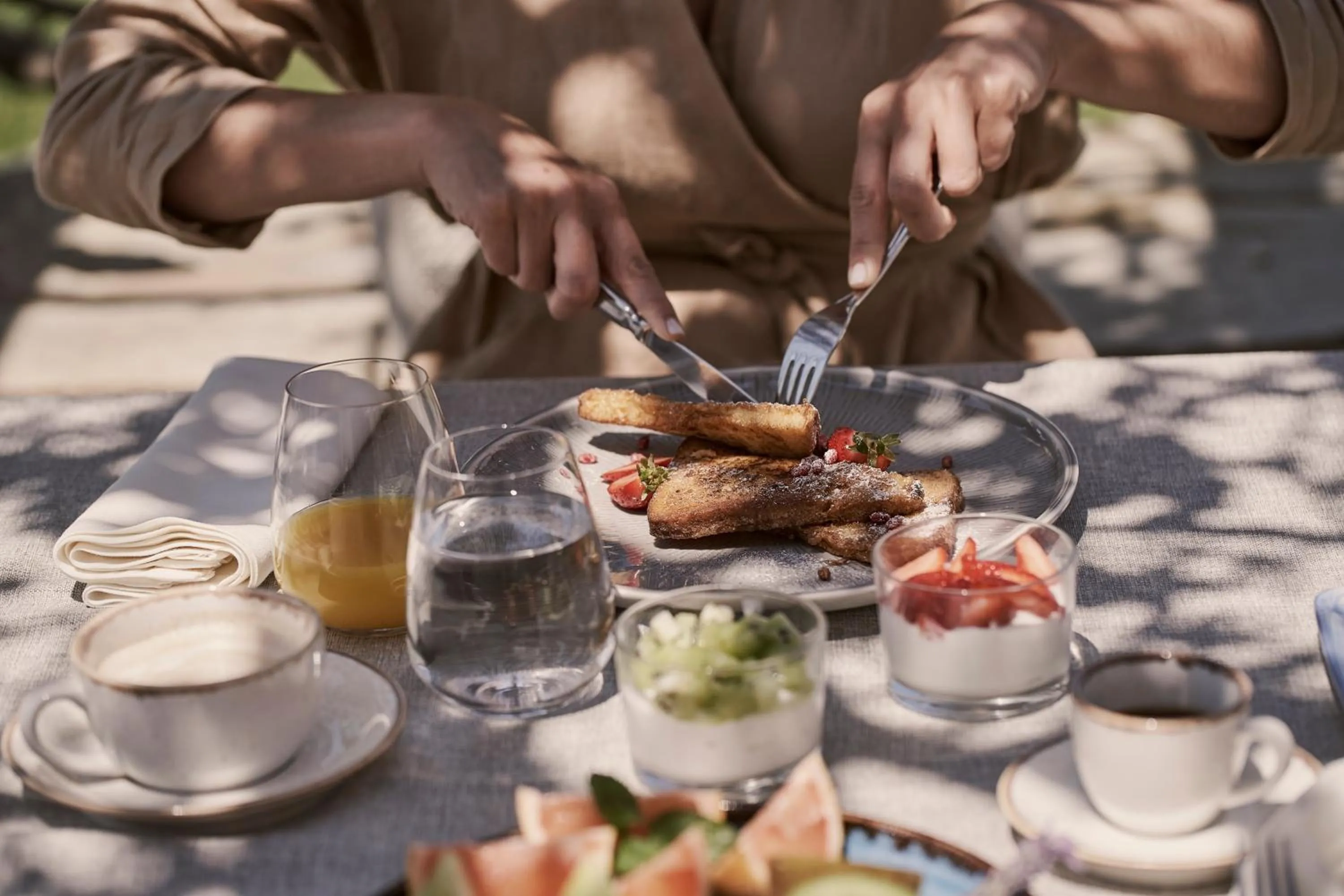 Food close-up in Yria Island Boutique Hotel & Spa