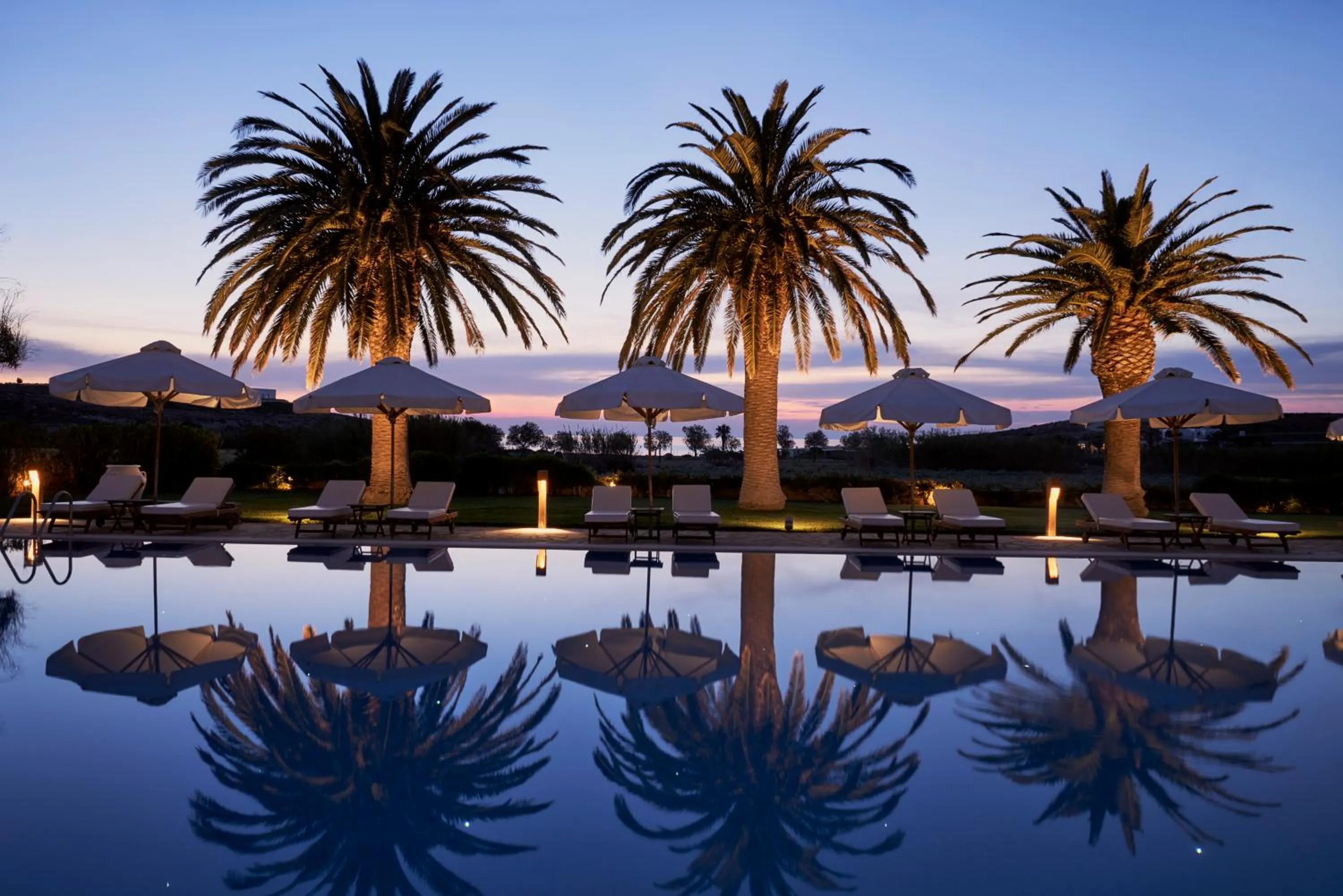 Pool view in Yria Island Boutique Hotel & Spa