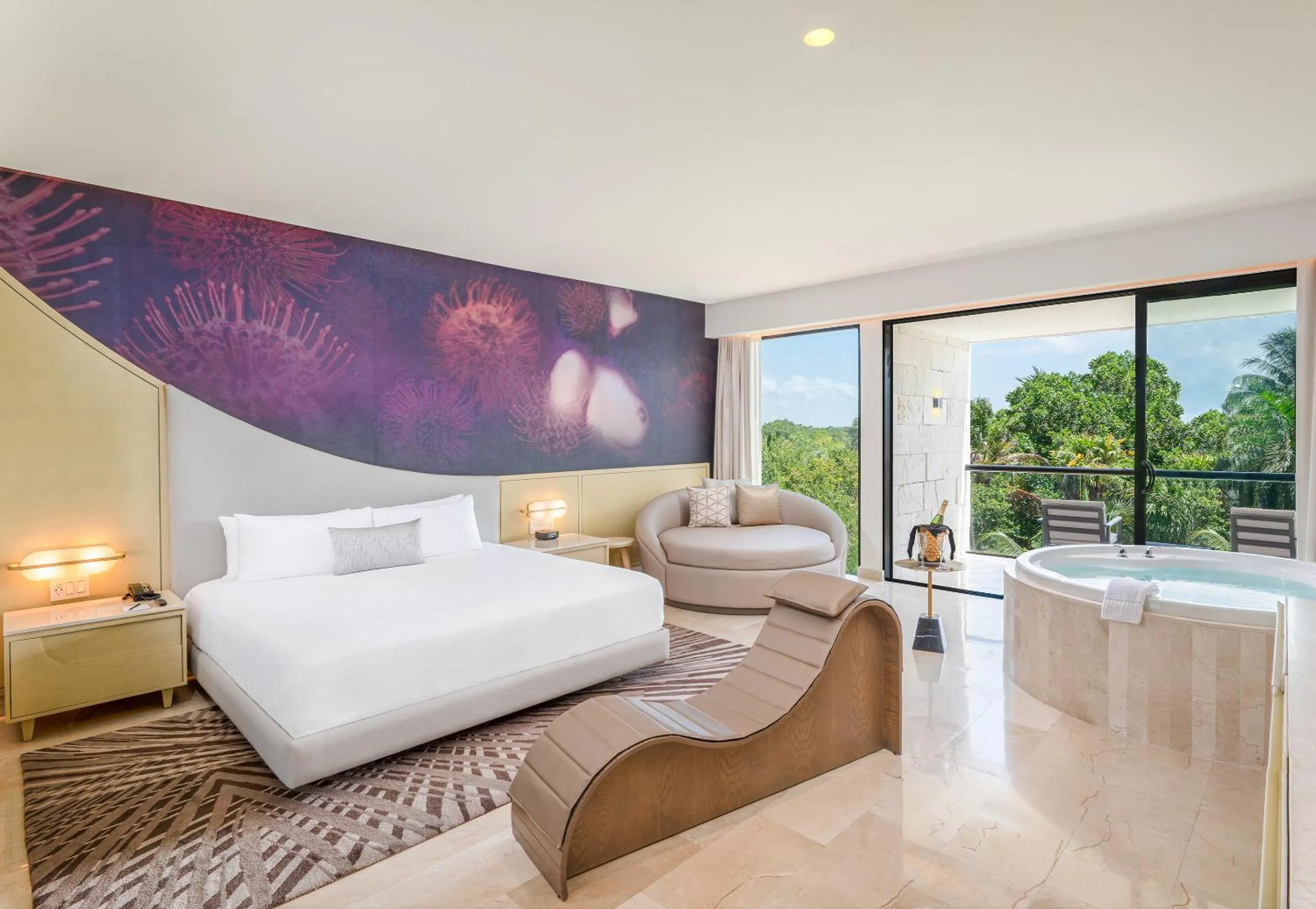 Hot Tub, Bed in The Eden by Desire Riviera Maya All Inclusive - Couples Only