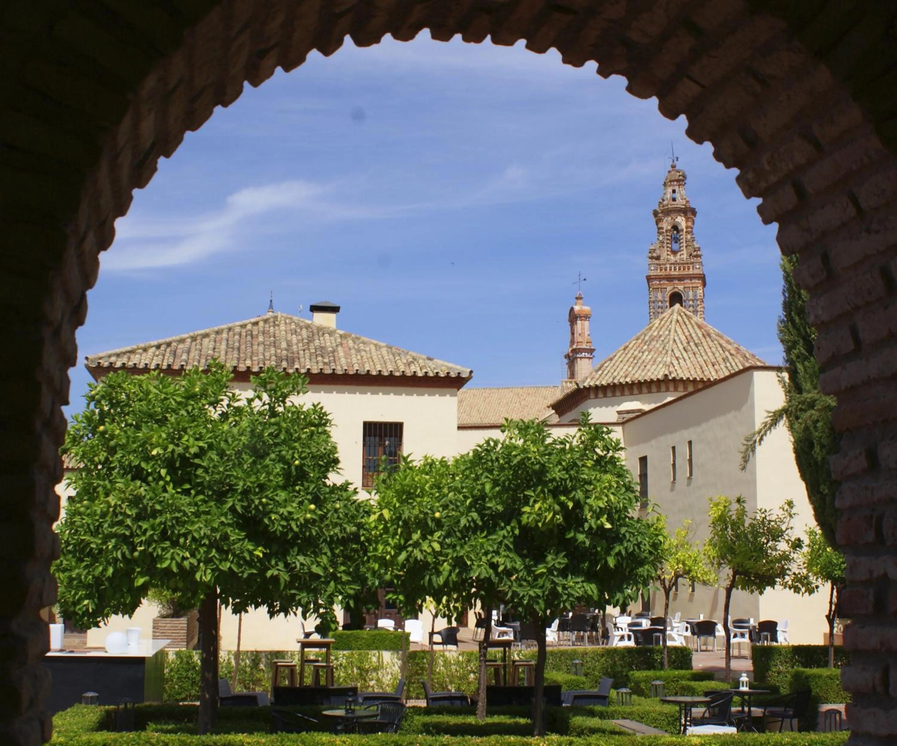 Garden in Hospedería Convento de Santa Clara