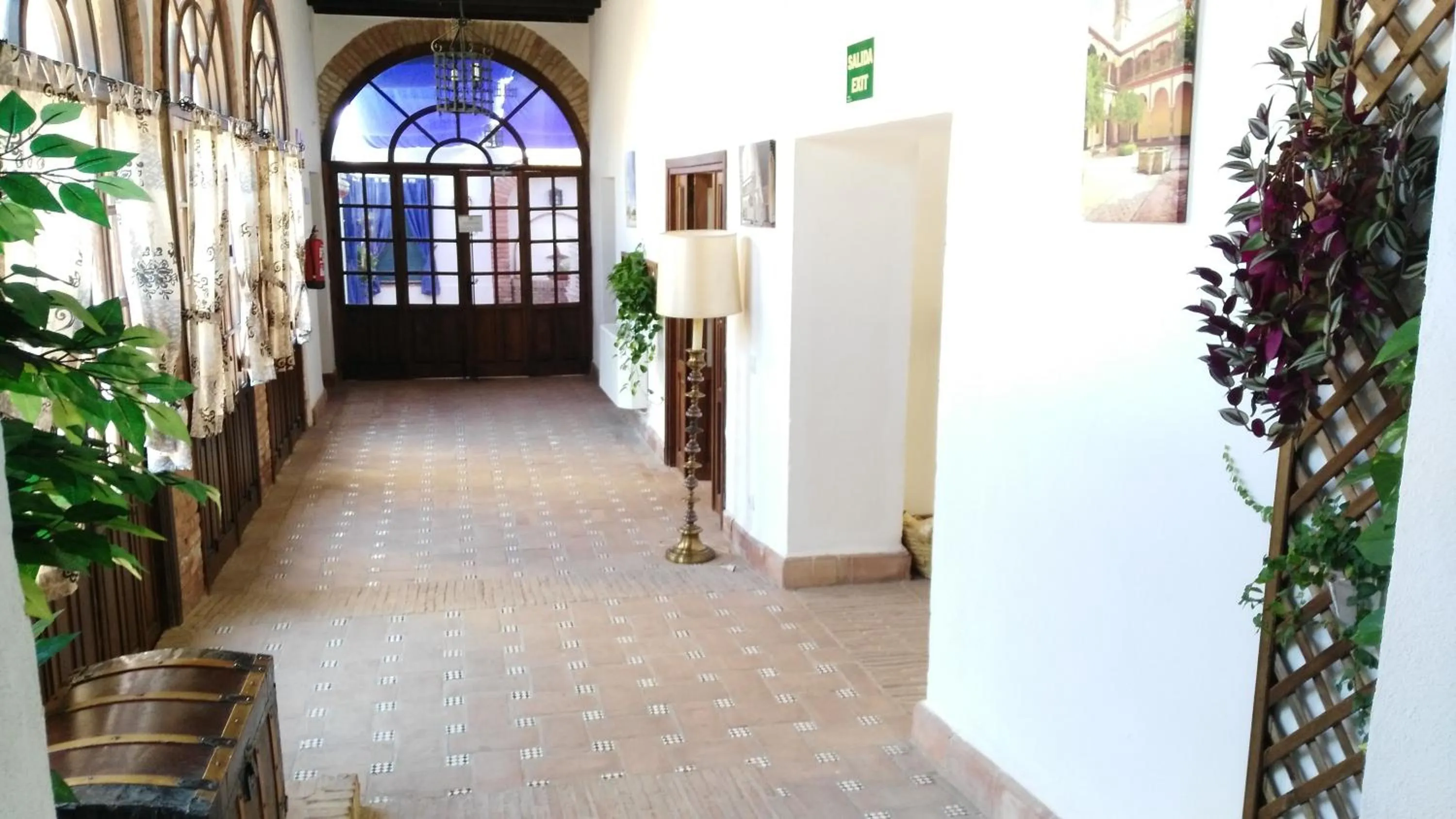 Lobby or reception in Hospedería Convento de Santa Clara